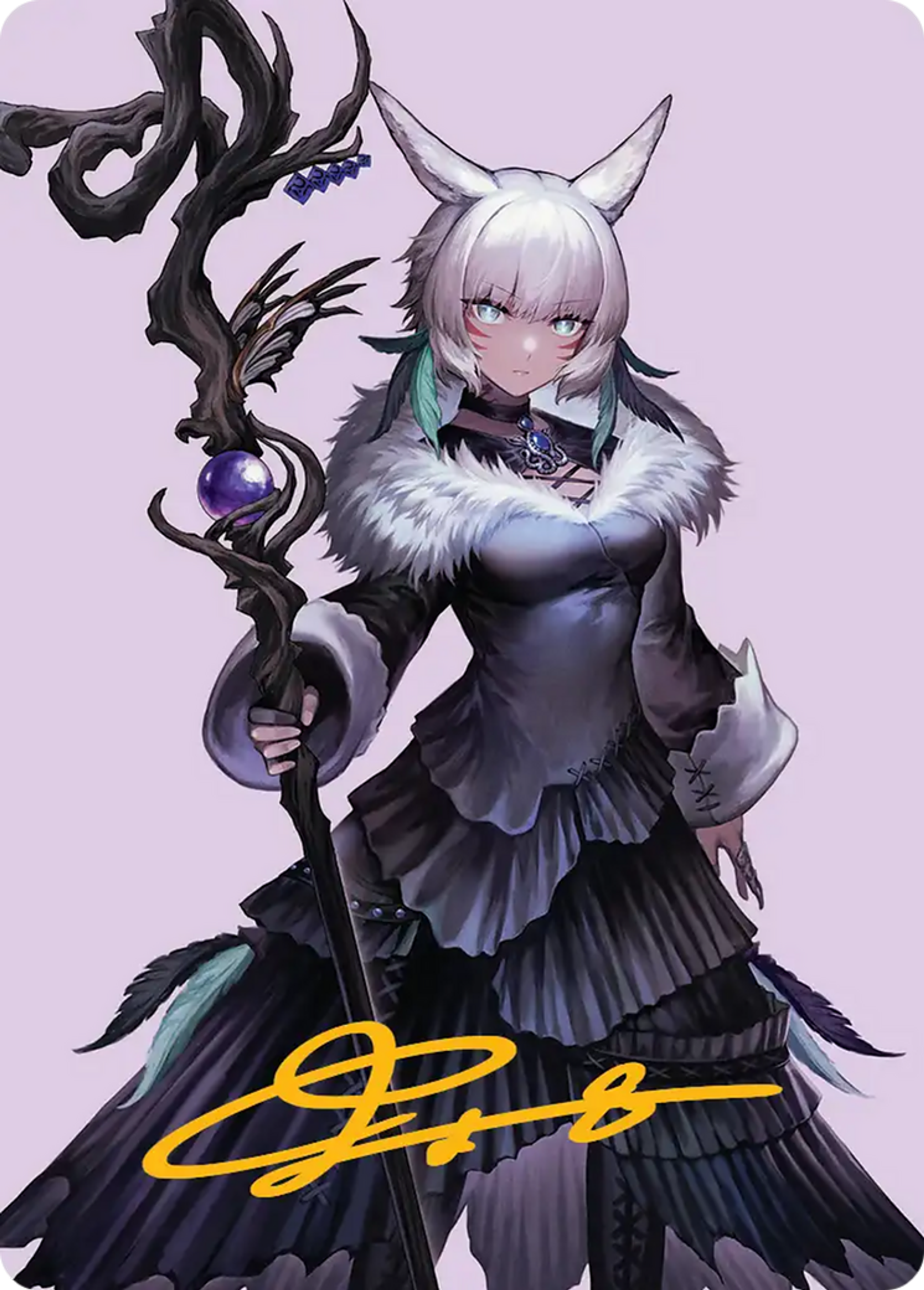 Y'shtola, Night's Blessed — Final Fantasy Art Series — Magic: The Gathering