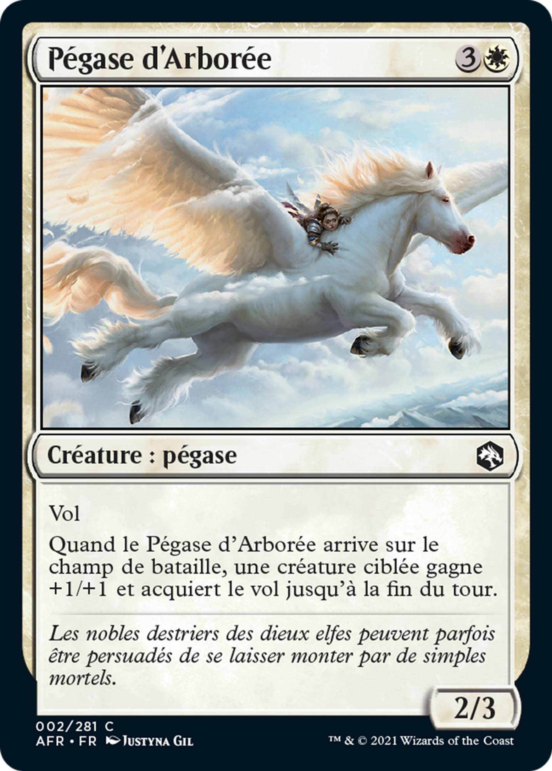 Pégase d'Arborée — Adventures in the Forgotten Realms — Magic: The Gathering