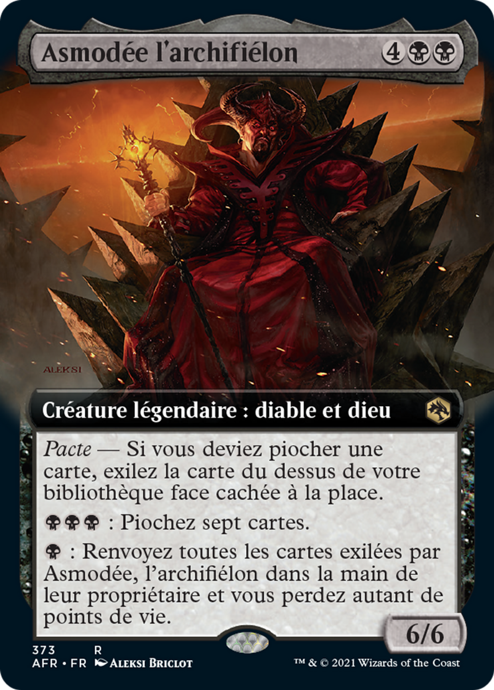 Asmodée l'archifiélon — Adventures in the Forgotten Realms — Magic: The Gathering