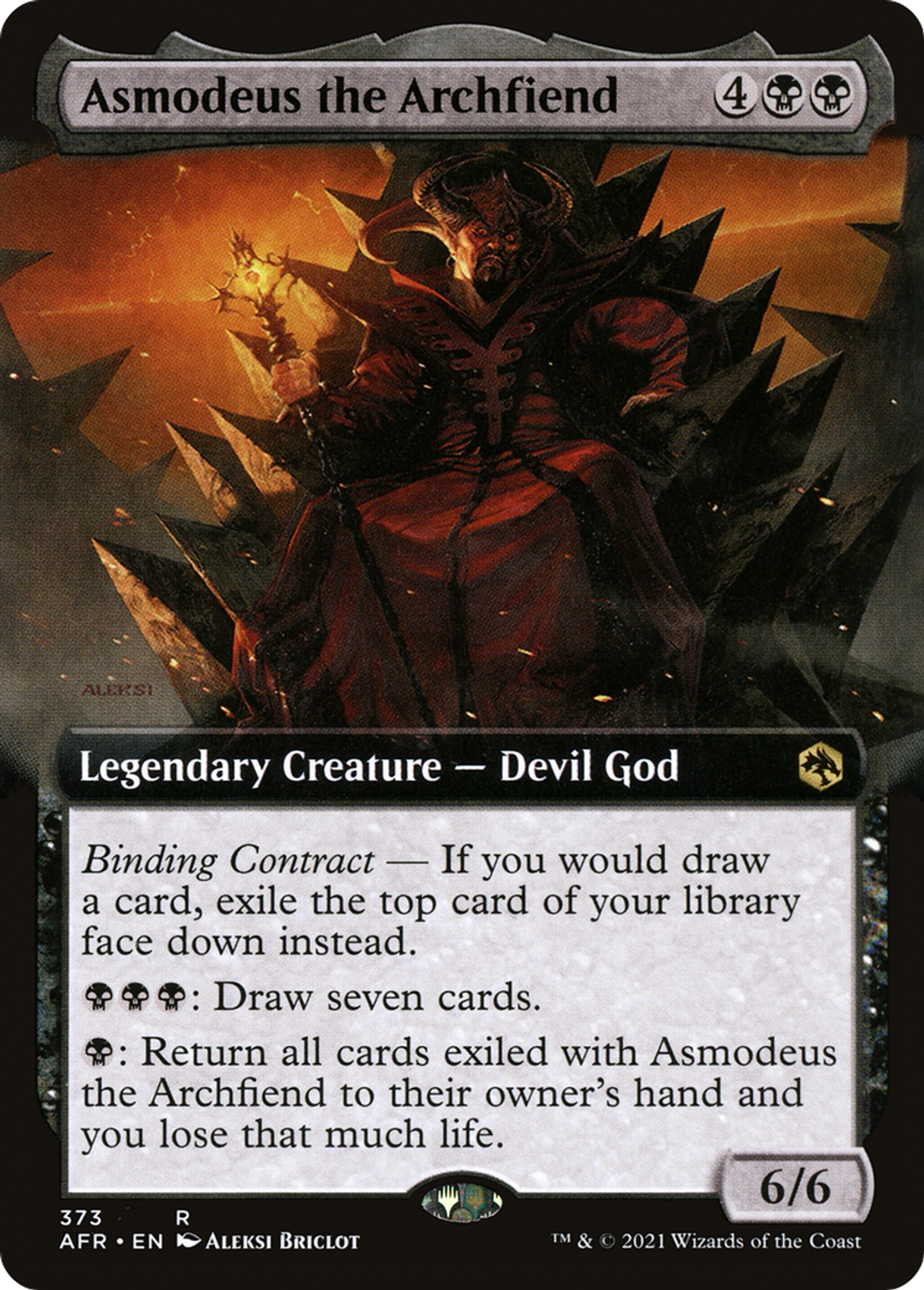 Asmodeus the Archfiend — Adventures in the Forgotten Realms — Magic: The Gathering