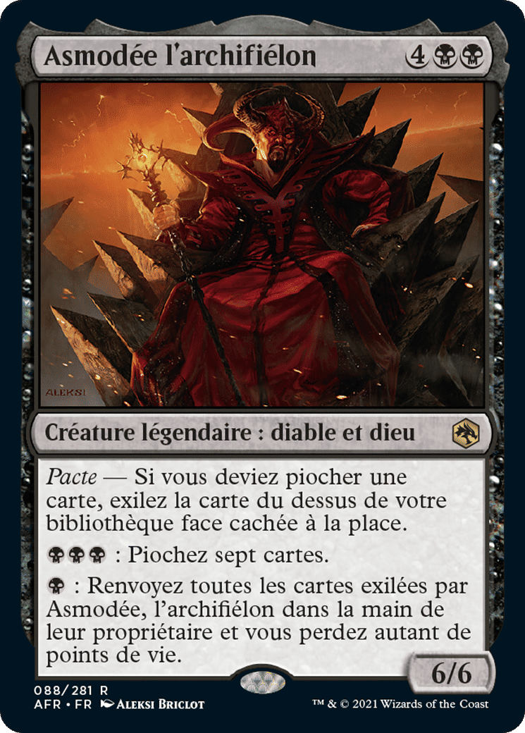 Asmodée l'archifiélon — Adventures in the Forgotten Realms — Magic: The Gathering