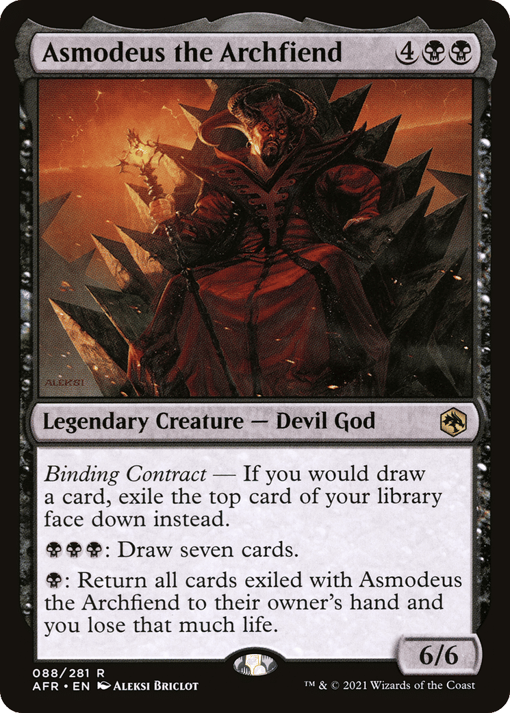 Asmodeus the Archfiend — Adventures in the Forgotten Realms — Magic: The Gathering