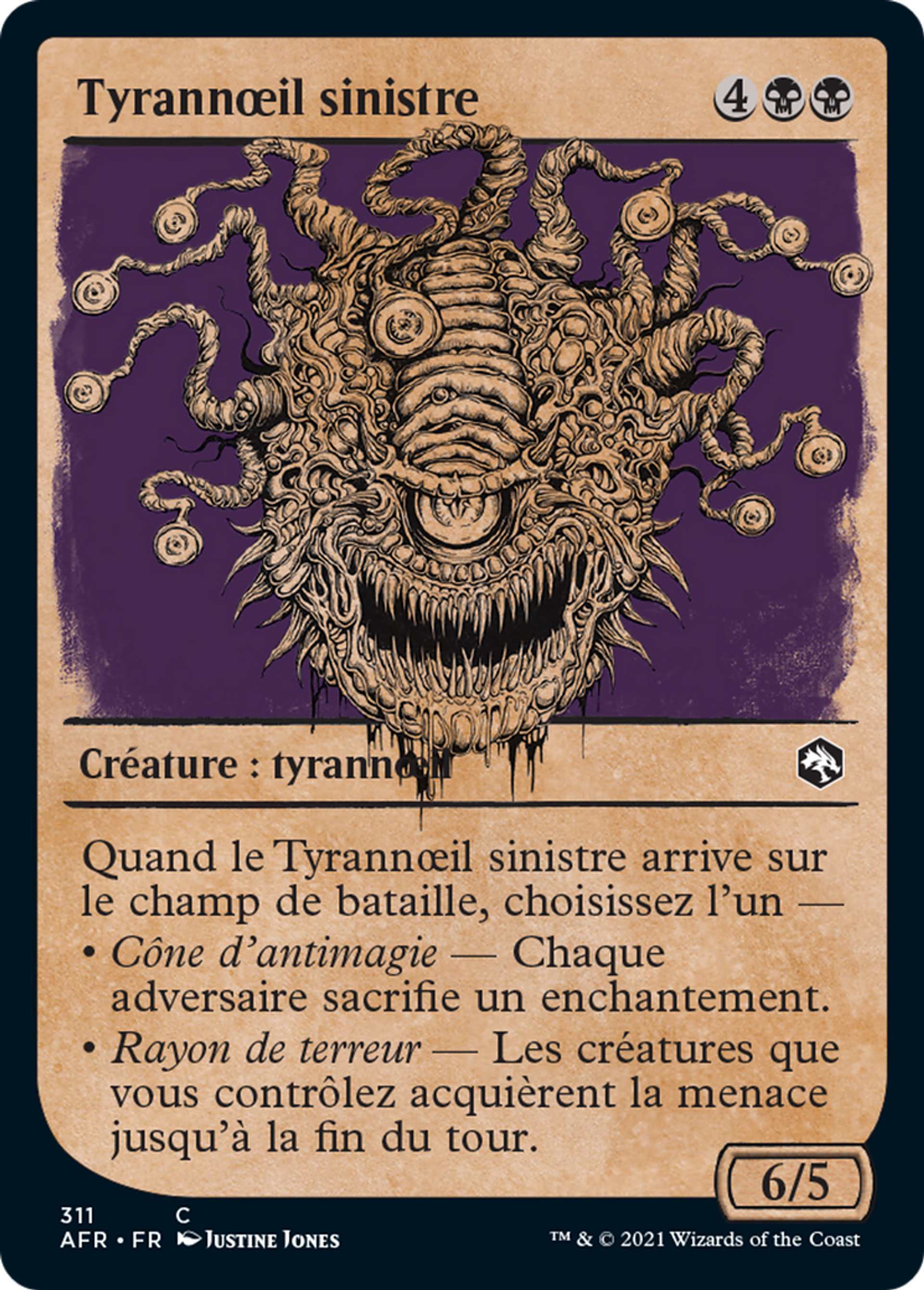 Tyrannœil sinistre — Adventures in the Forgotten Realms — Magic: The Gathering