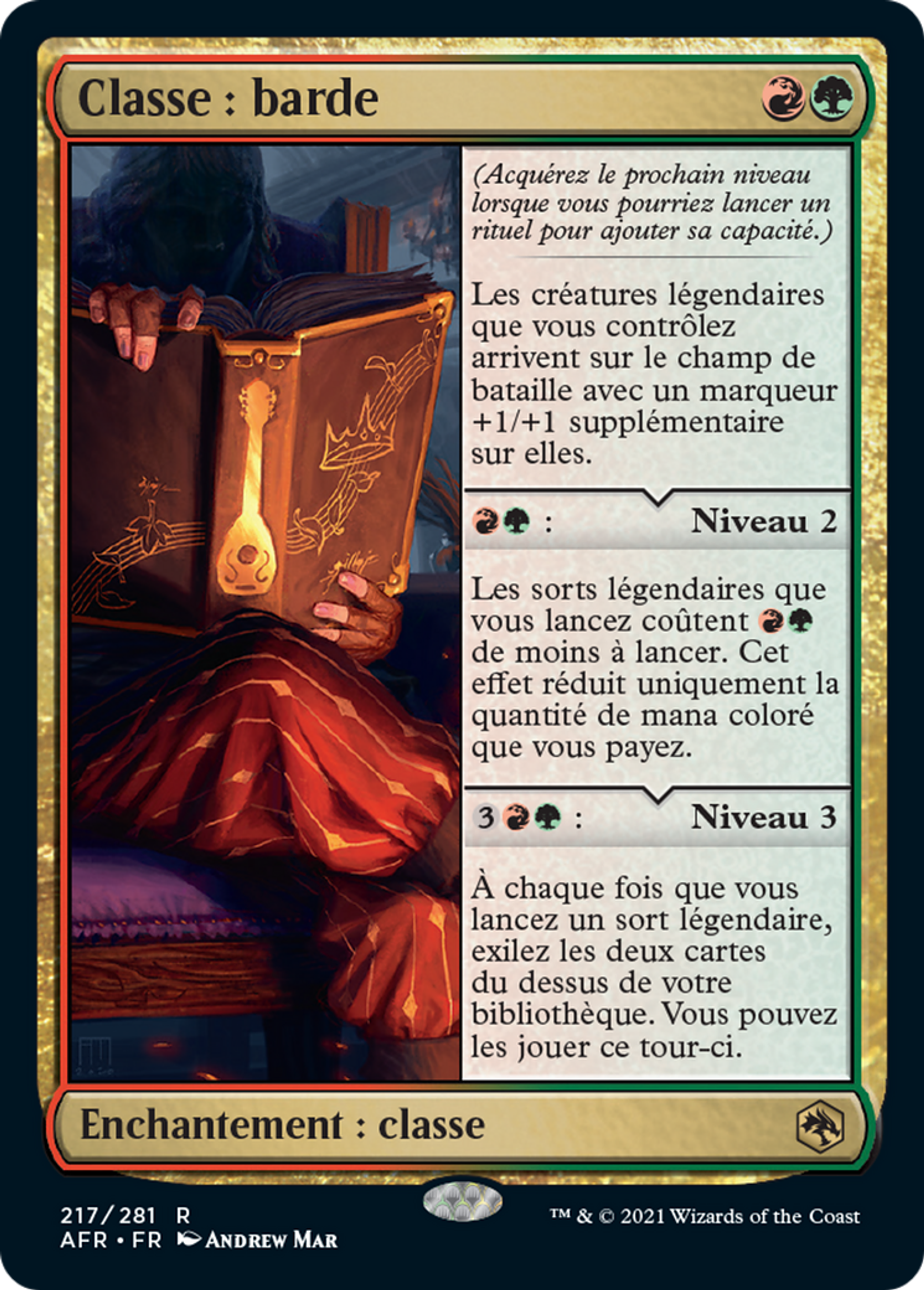 Classe : barde — Adventures in the Forgotten Realms — Magic: The Gathering