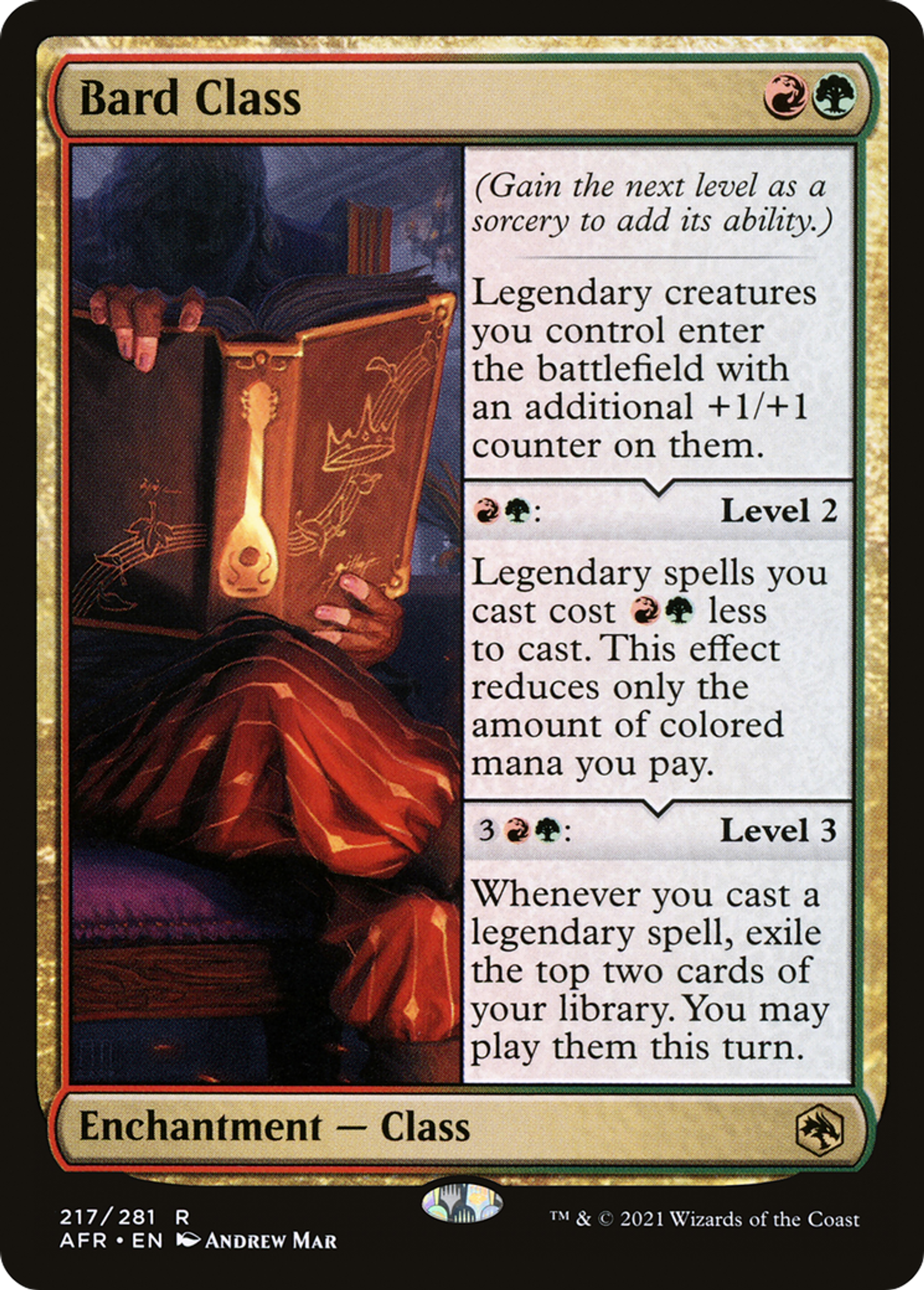 Bard Class — Adventures in the Forgotten Realms — Magic: The Gathering