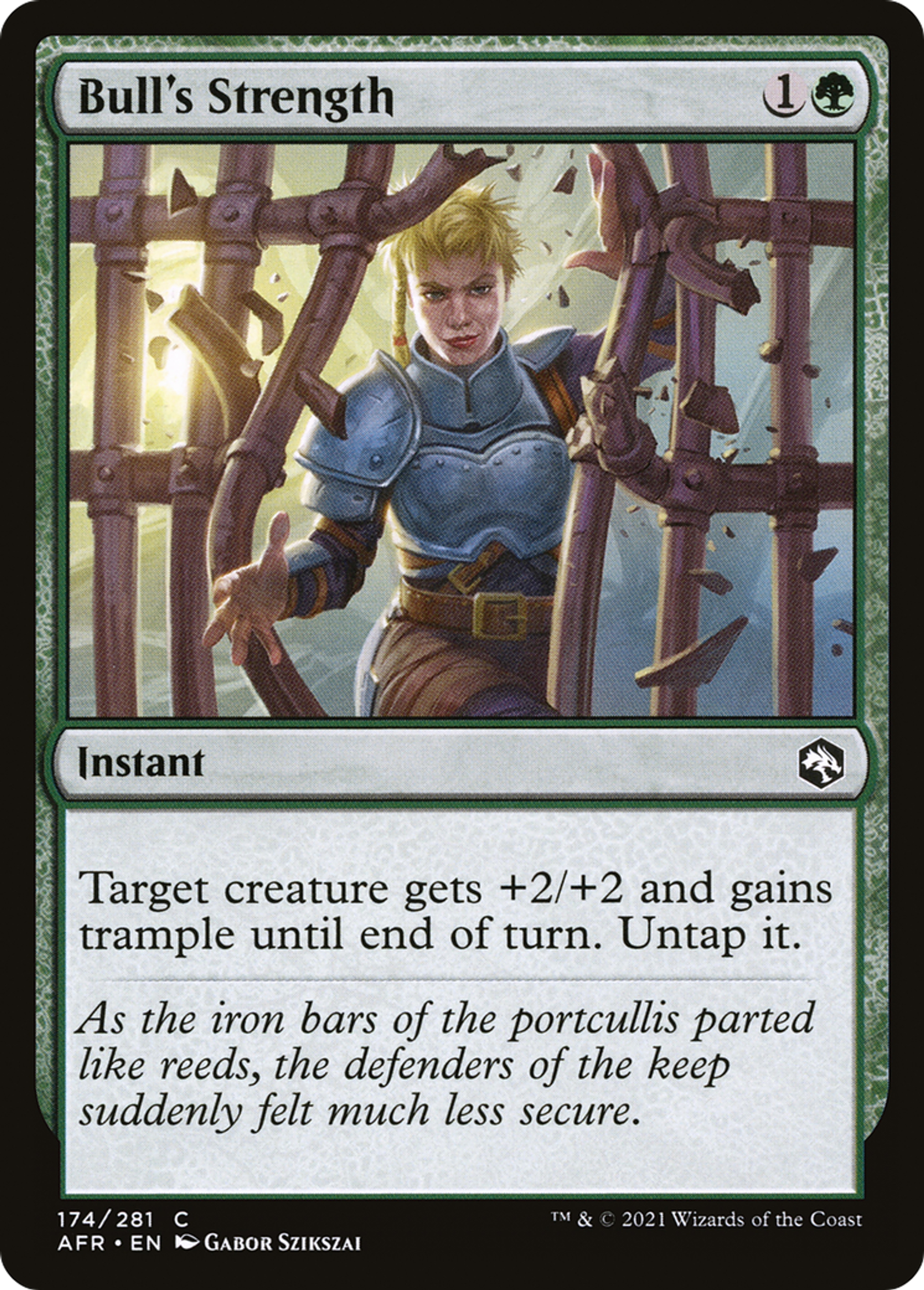 Bull's Strength — Adventures in the Forgotten Realms — Magic: The Gathering