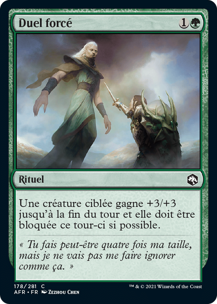 Duel forcé — Adventures in the Forgotten Realms — Magic: The Gathering