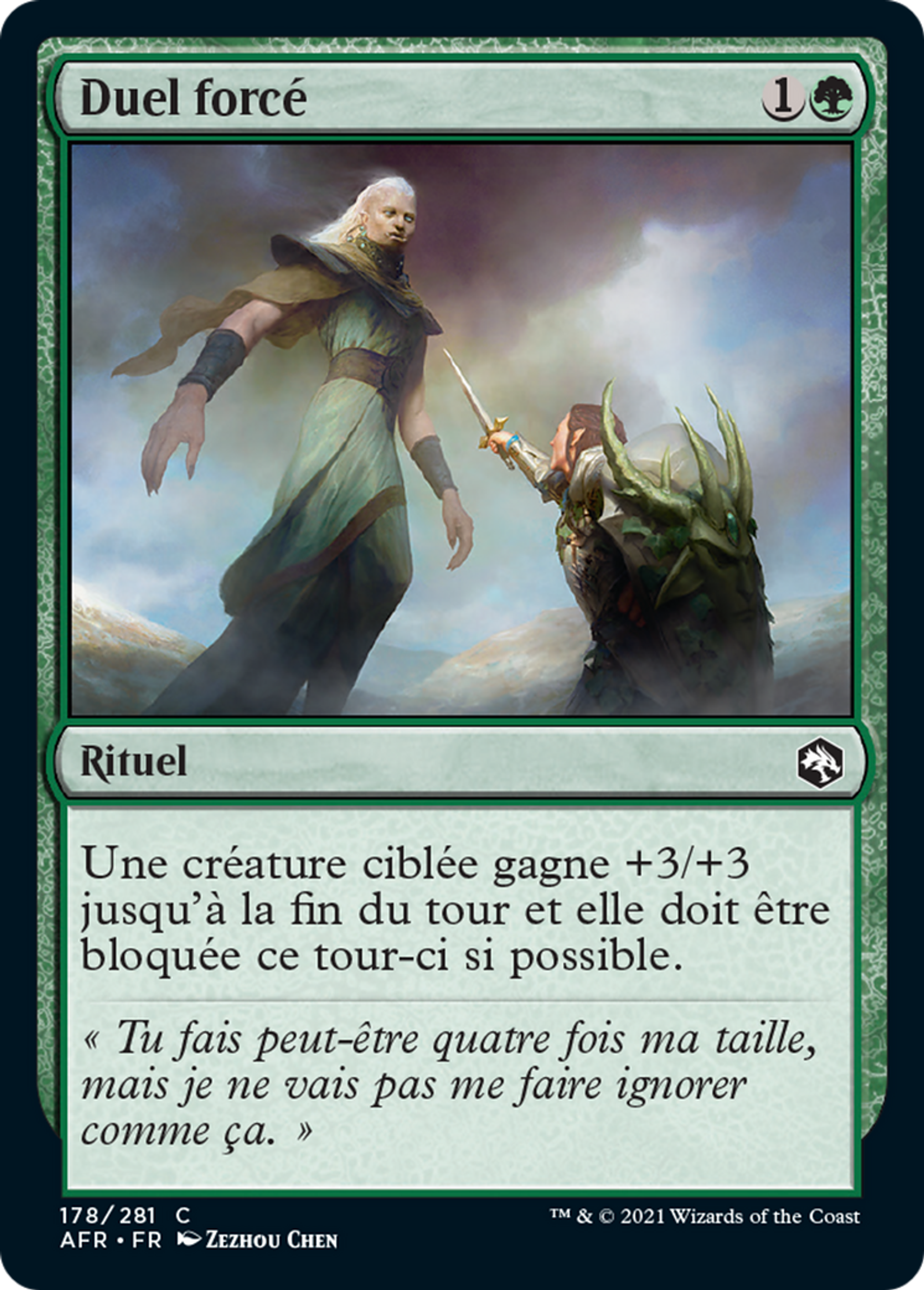 Duel forcé — Adventures in the Forgotten Realms — Magic: The Gathering