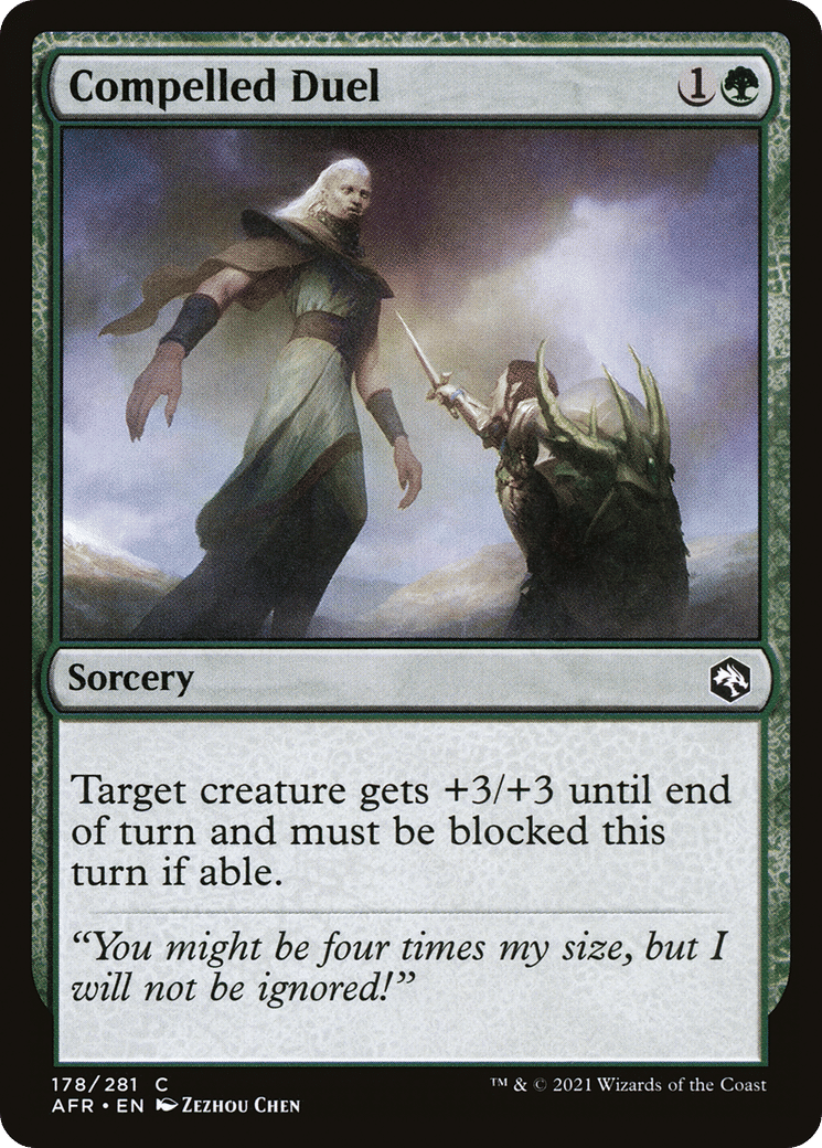 Compelled Duel — Adventures in the Forgotten Realms — Magic: The Gathering