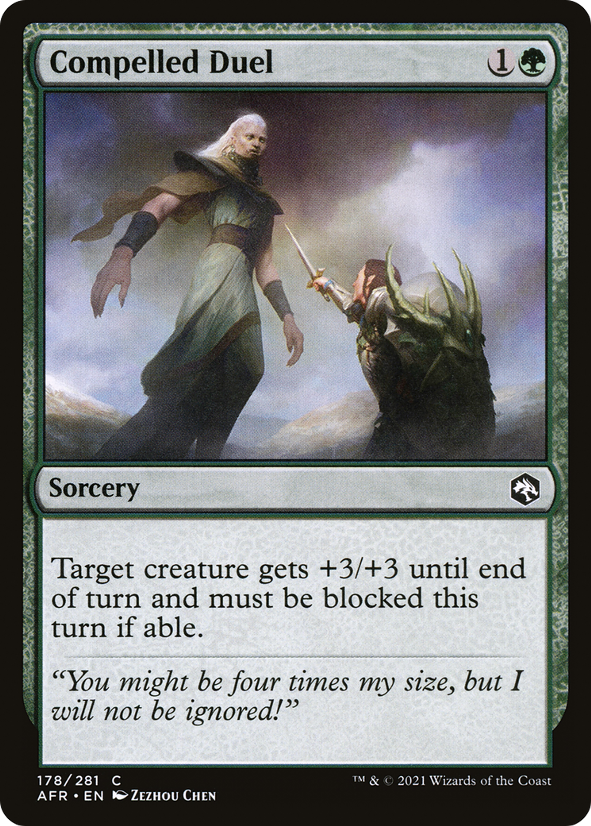 Compelled Duel — Adventures in the Forgotten Realms — Magic: The Gathering