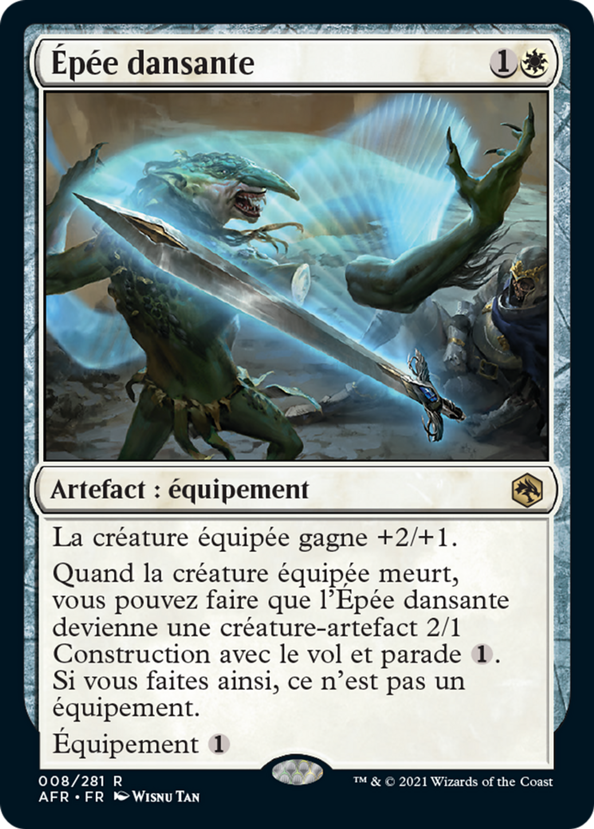 Épée dansante — Adventures in the Forgotten Realms — Magic: The Gathering