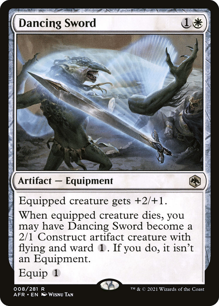 Dancing Sword — Adventures in the Forgotten Realms — Magic: The Gathering