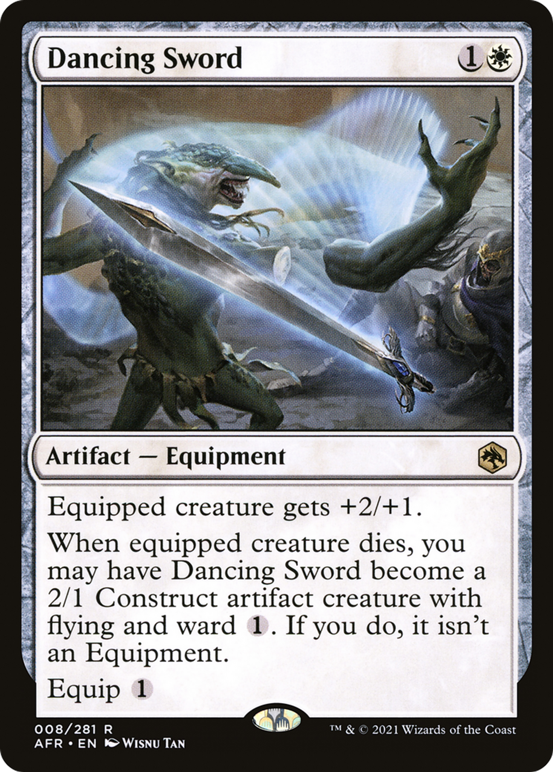 Dancing Sword — Adventures in the Forgotten Realms — Magic: The Gathering