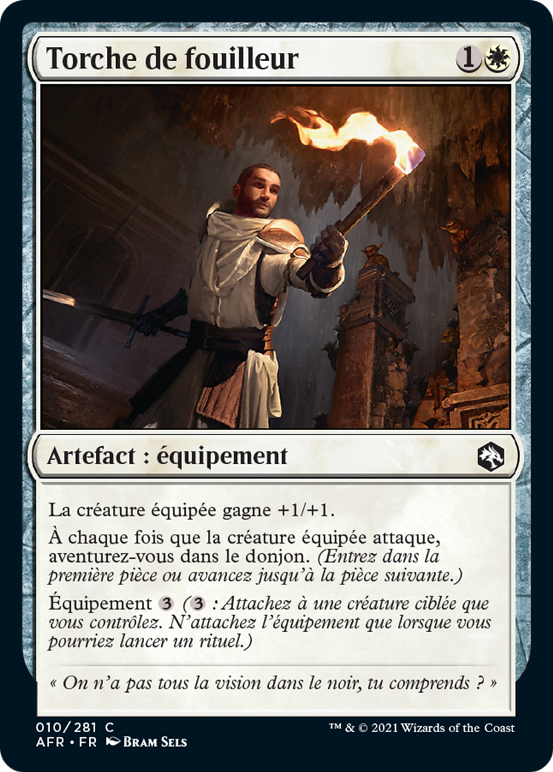 Torche de fouilleur — Adventures in the Forgotten Realms — Magic: The Gathering
