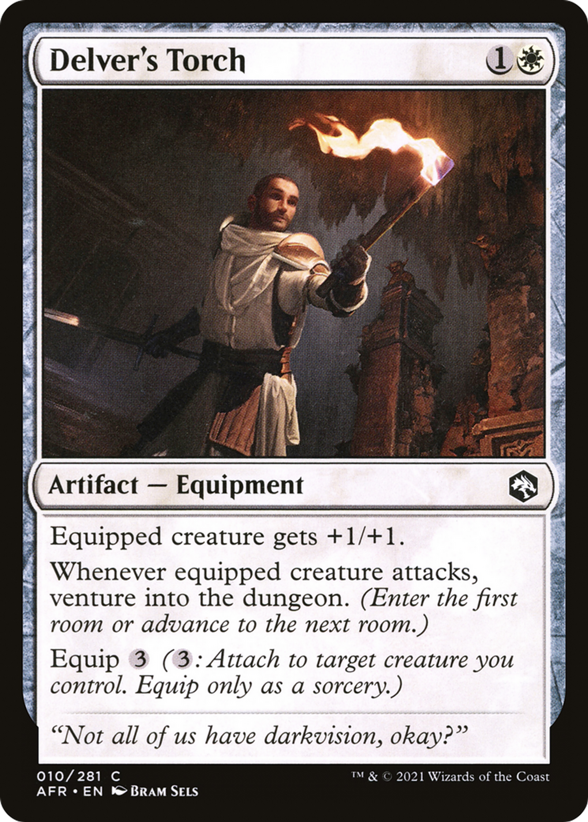 Delver's Torch — Adventures in the Forgotten Realms — Magic: The Gathering