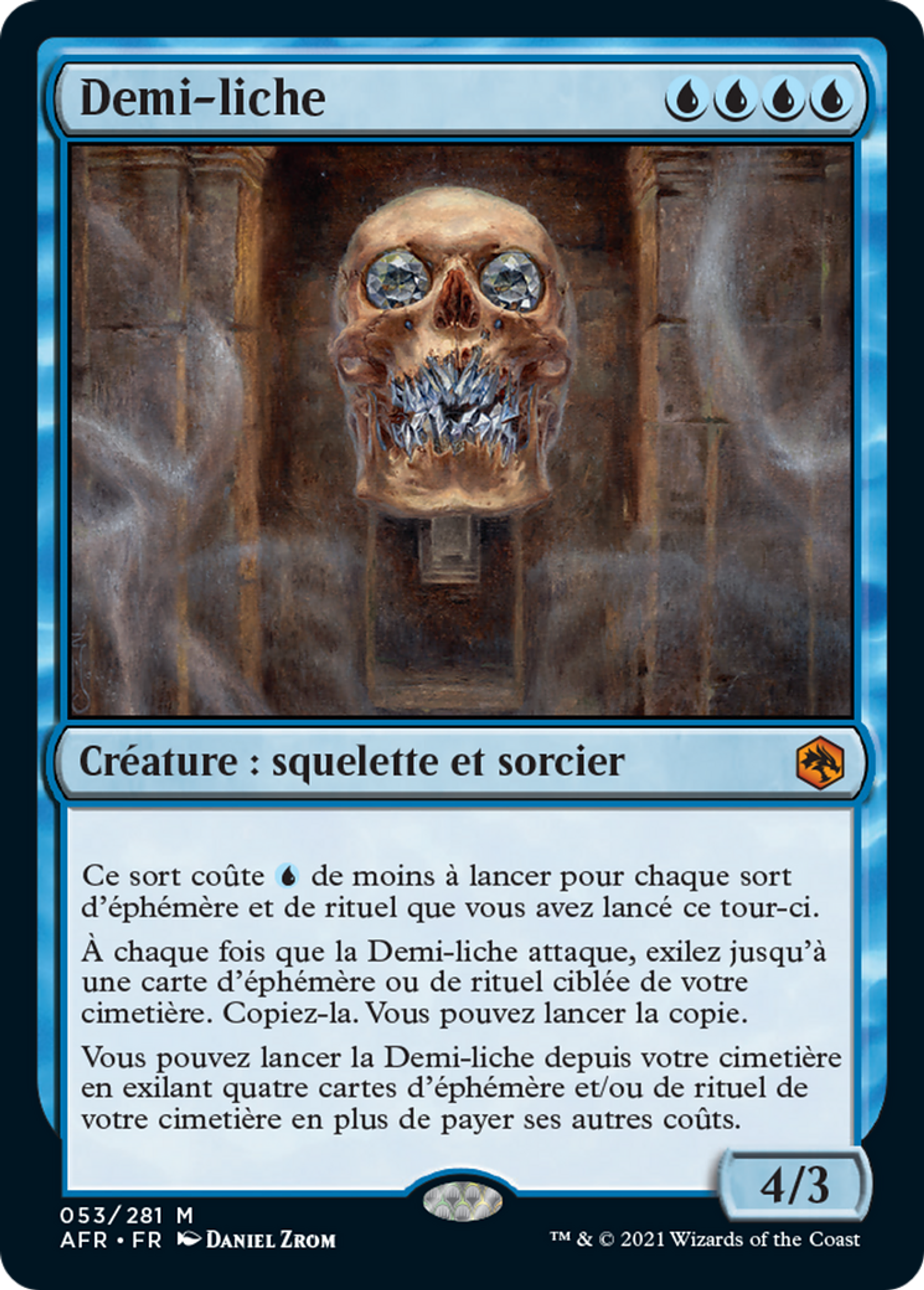 Demi-liche — Adventures in the Forgotten Realms — Magic: The Gathering