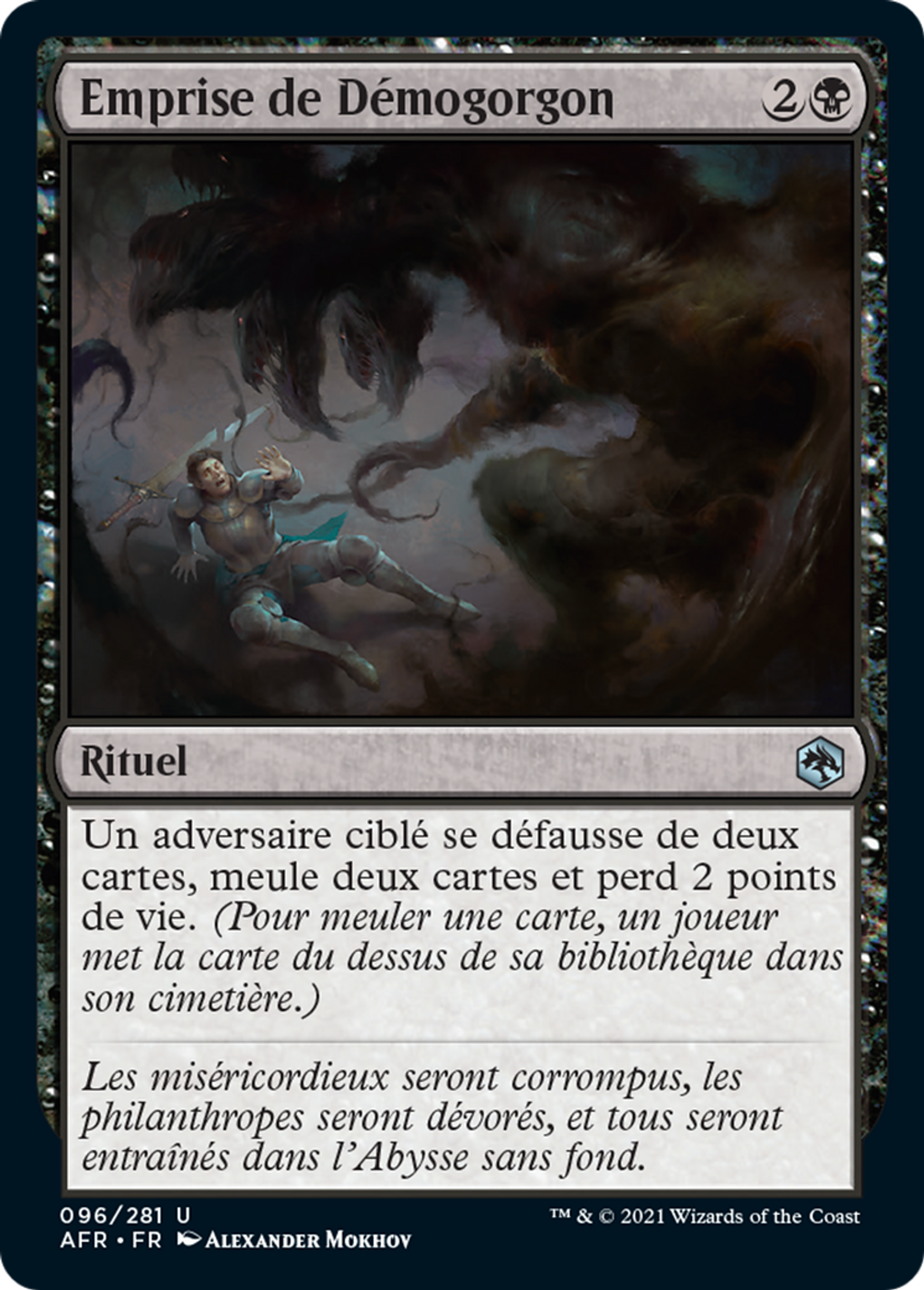 Emprise de Démogorgon — Adventures in the Forgotten Realms — Magic: The Gathering
