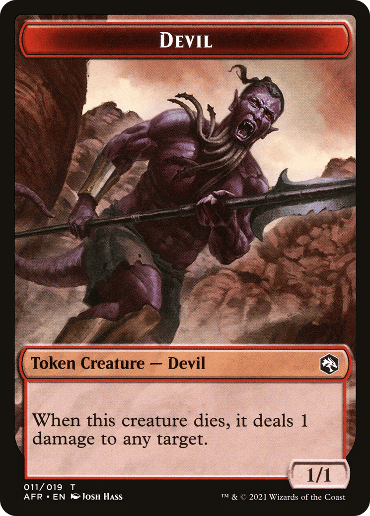 Devil — Adventures in the Forgotten Realms — Magic: The Gathering