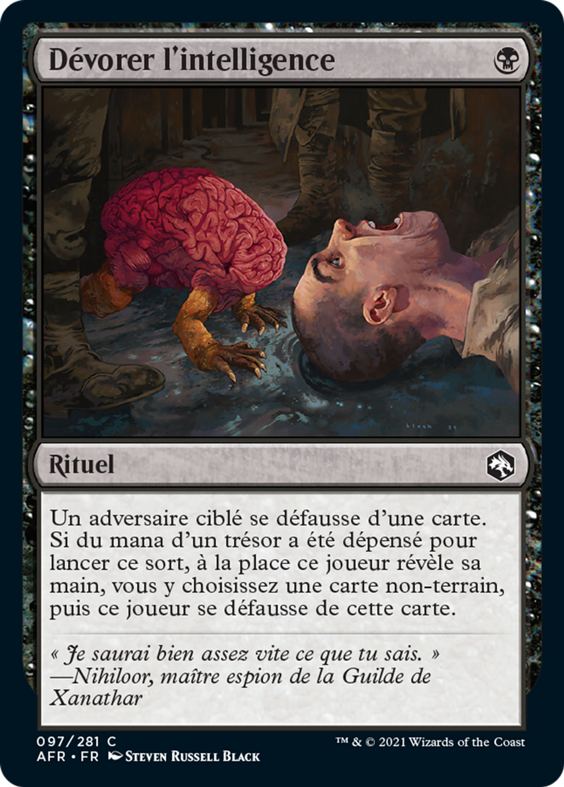 Dévorer l'intelligence — Adventures in the Forgotten Realms — Magic: The Gathering