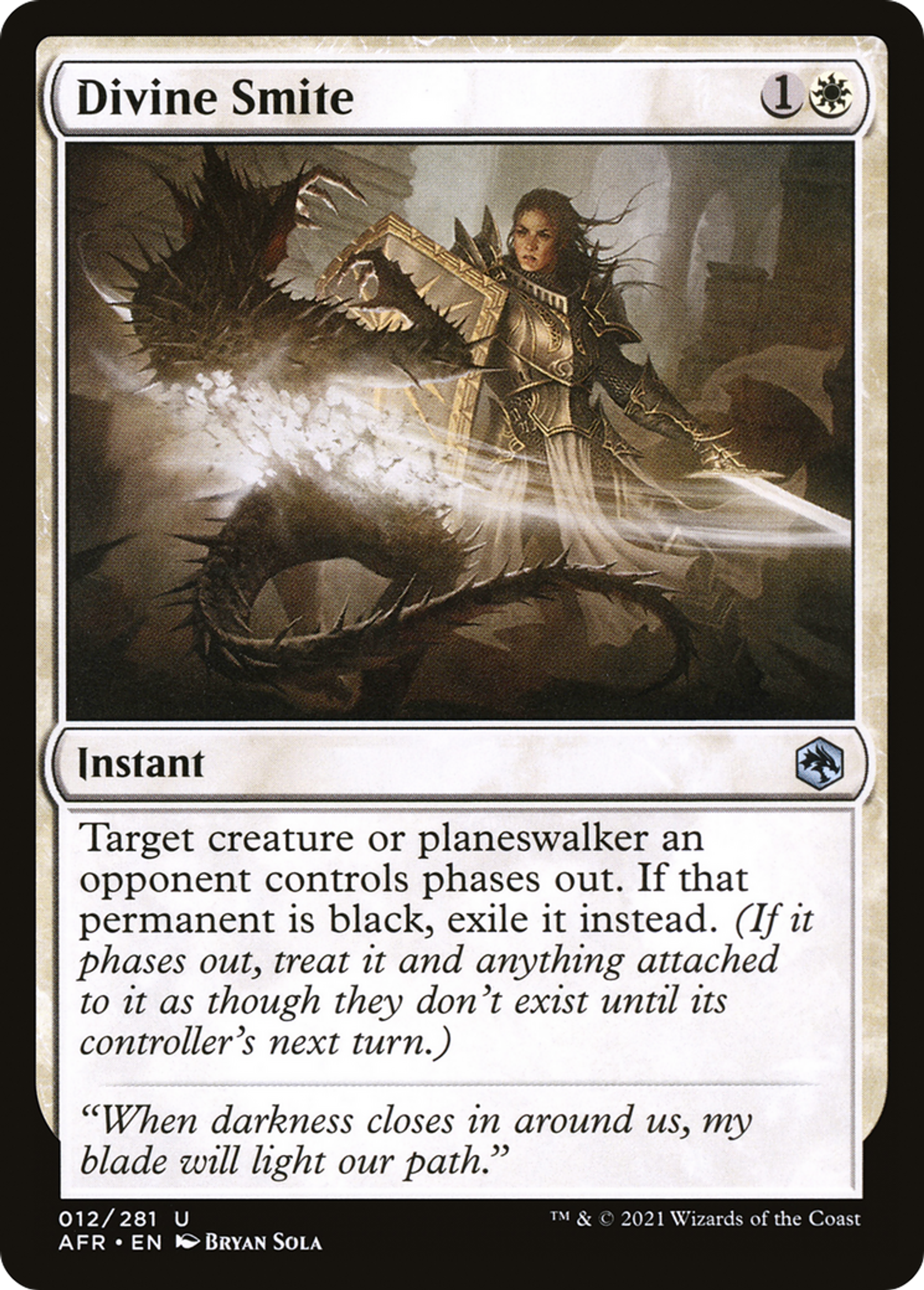 Divine Smite — Adventures in the Forgotten Realms — Magic: The Gathering