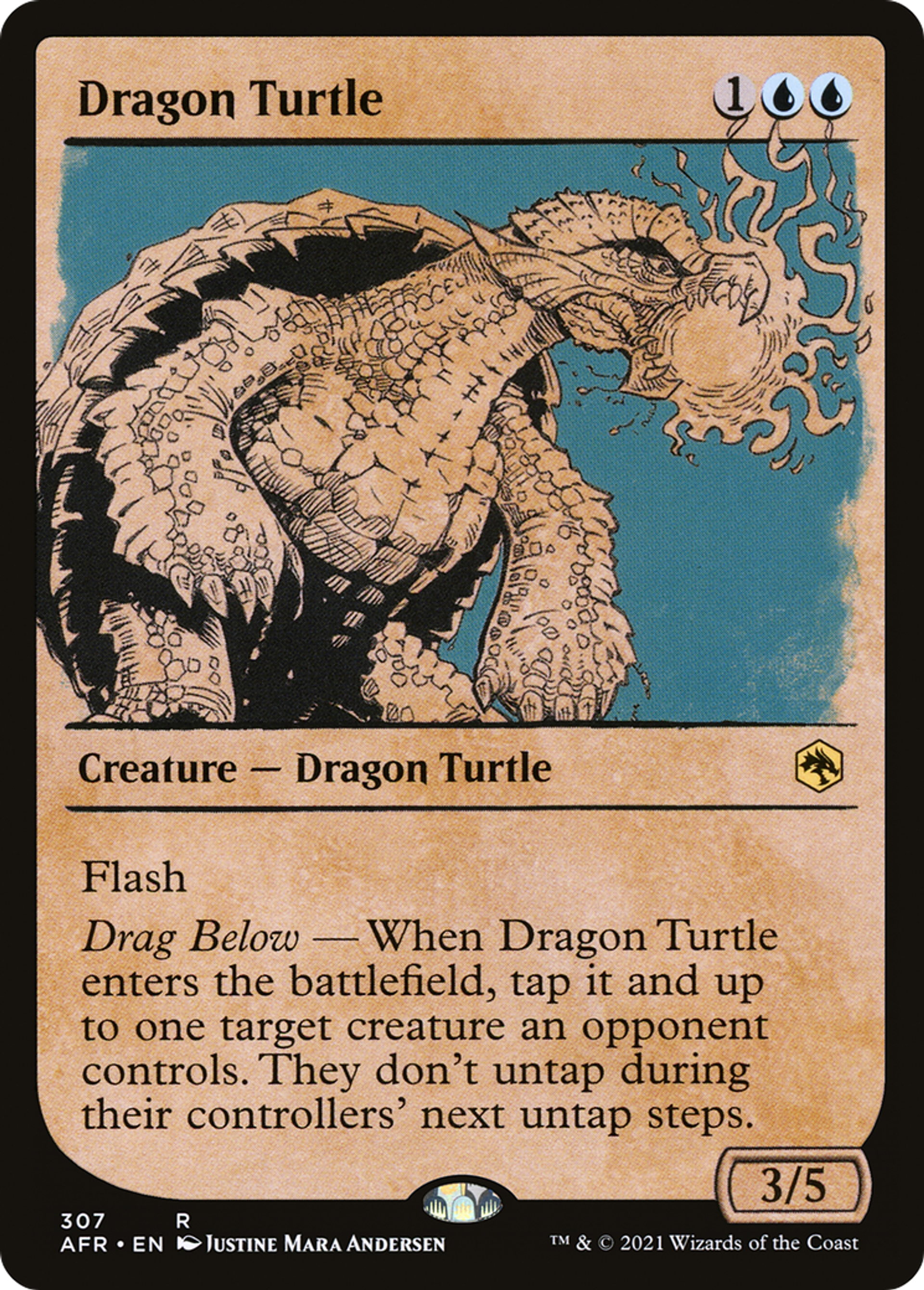 Dragon Turtle — Adventures in the Forgotten Realms — Magic: The Gathering