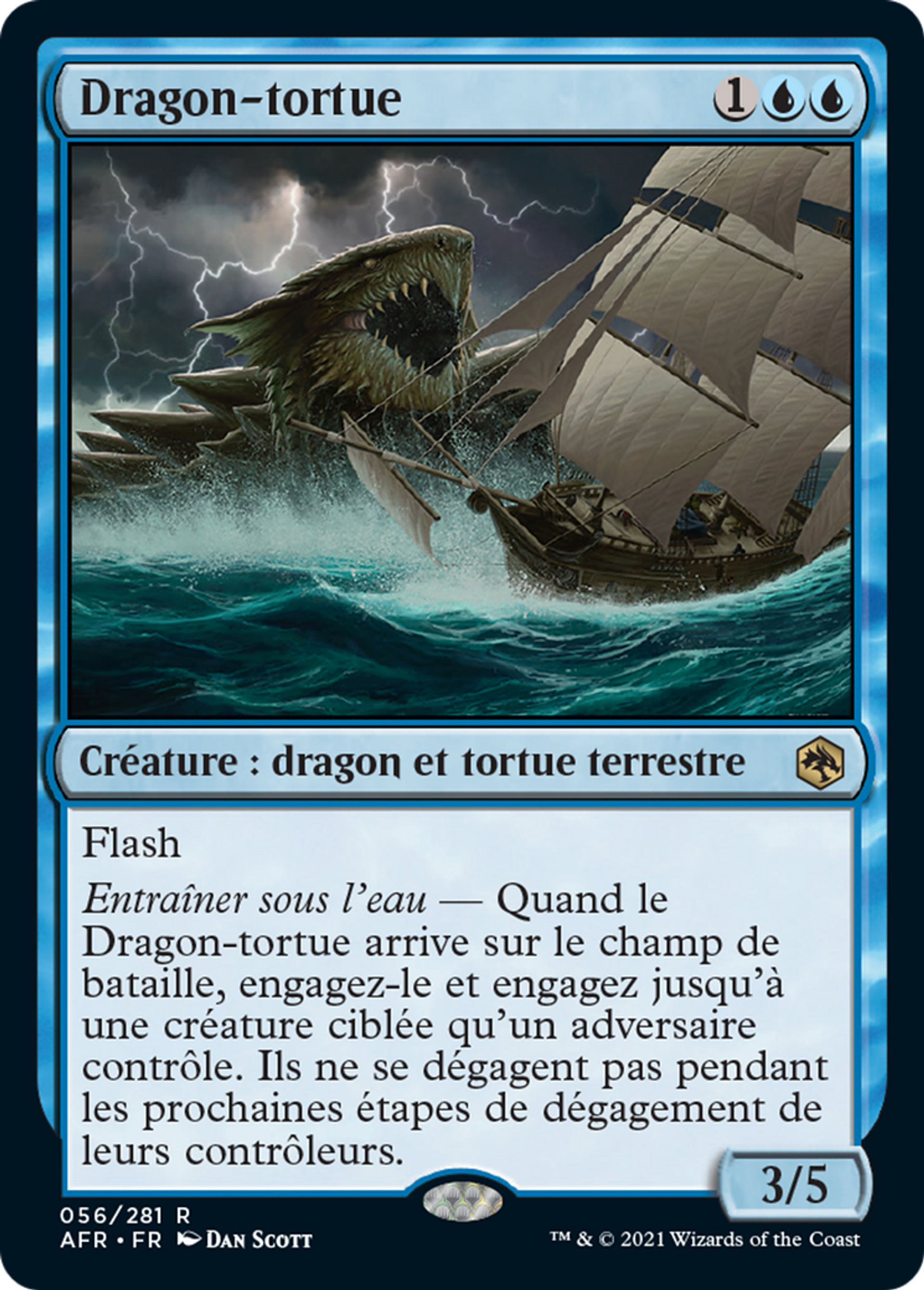 Dragon-tortue — Adventures in the Forgotten Realms — Magic: The Gathering