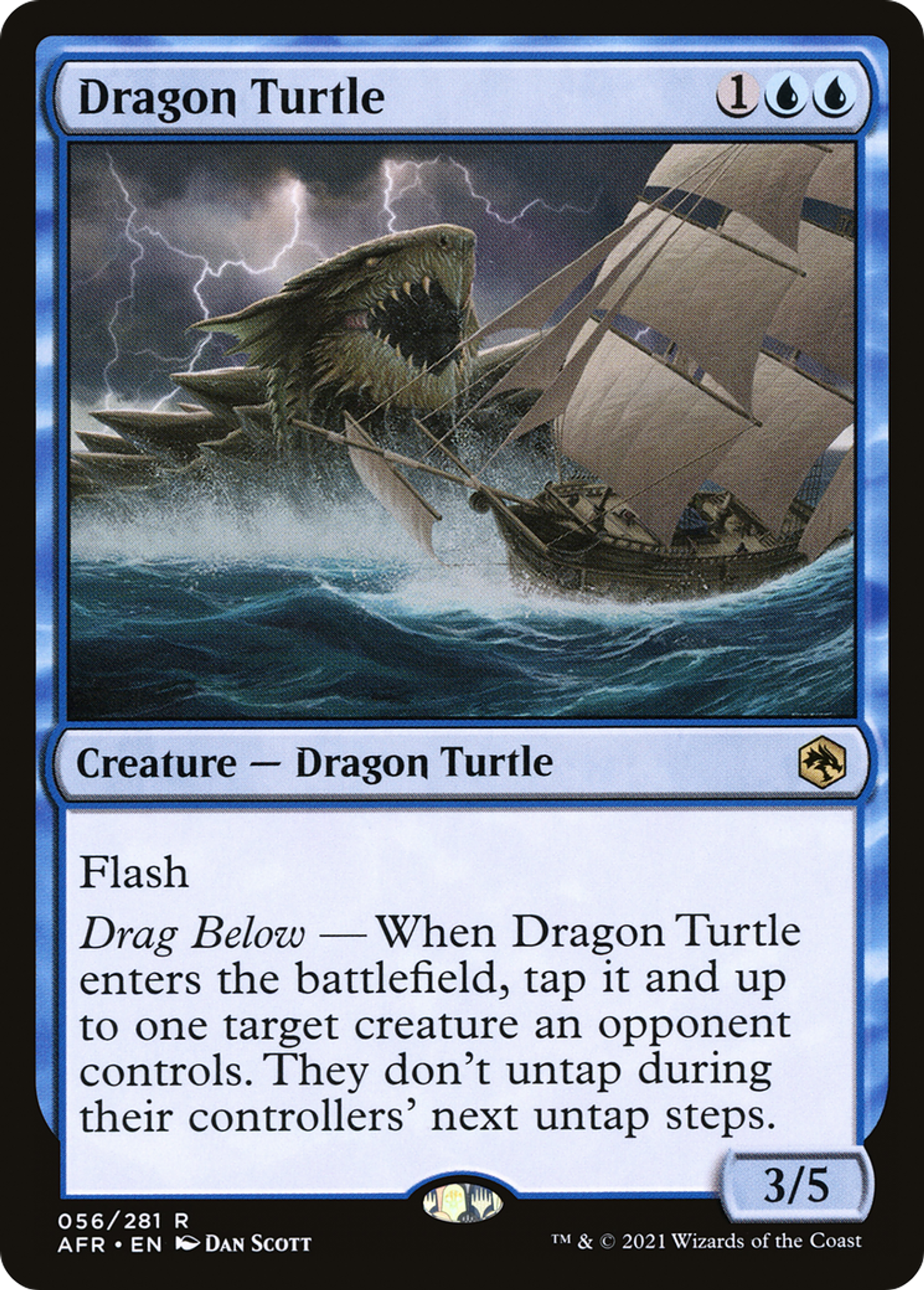 Dragon Turtle — Adventures in the Forgotten Realms — Magic: The Gathering