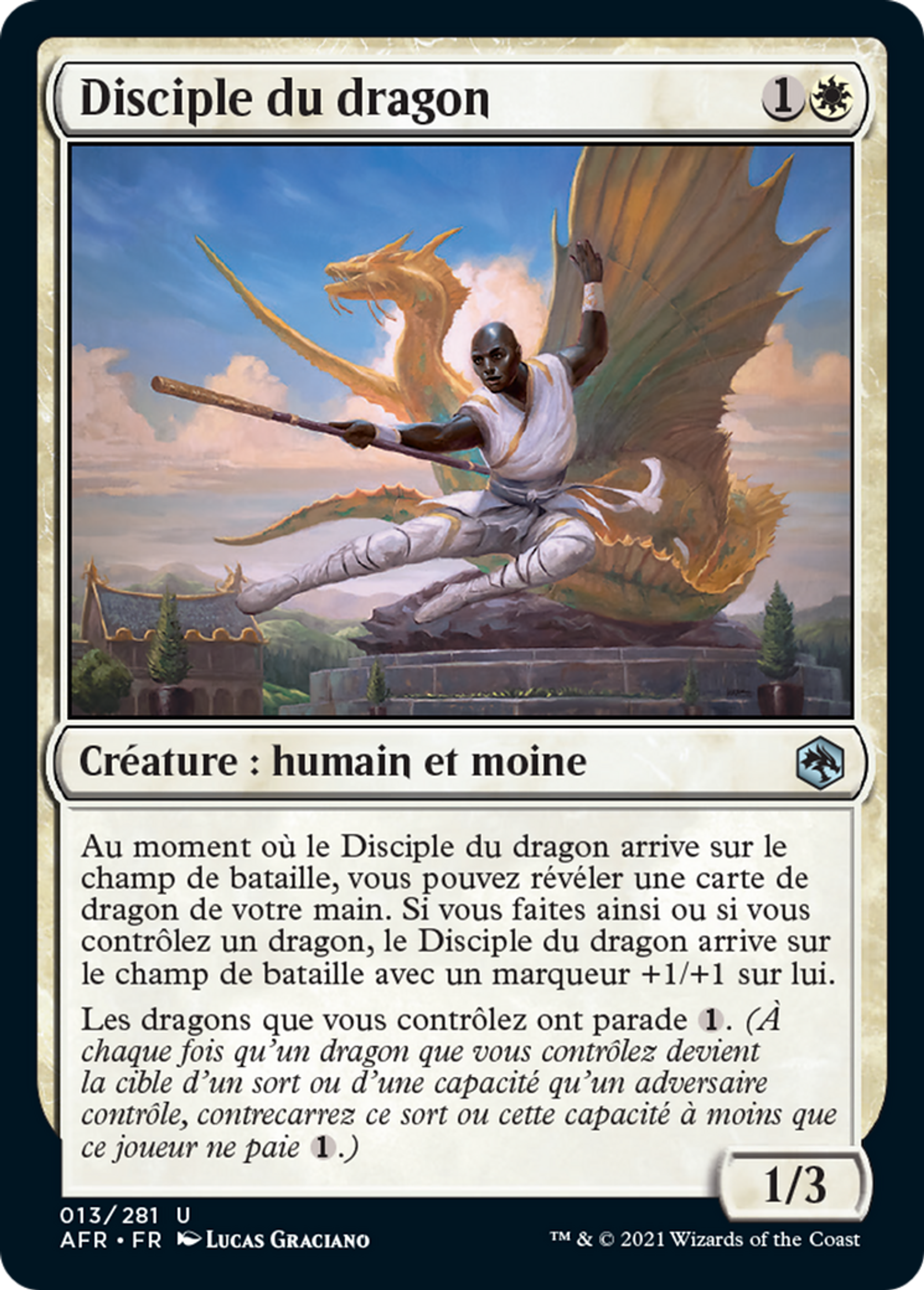 Disciple du dragon — Adventures in the Forgotten Realms — Magic: The Gathering