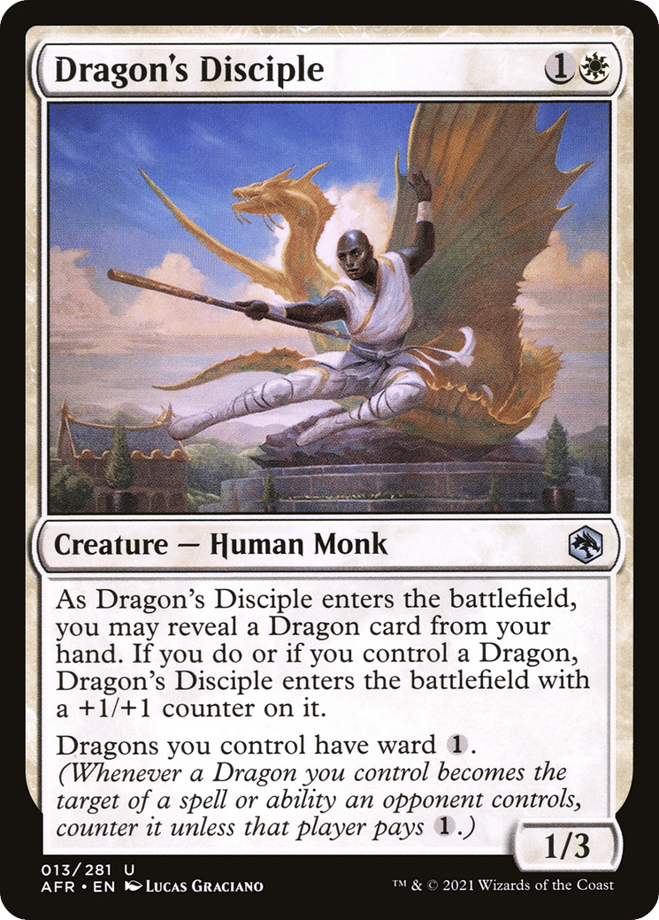 Dragon's Disciple — Adventures in the Forgotten Realms — Magic: The Gathering