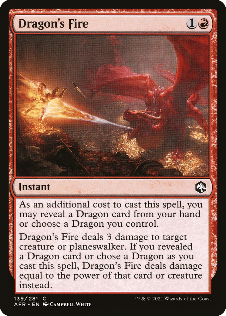 Dragon's Fire — Adventures in the Forgotten Realms — Magic: The Gathering