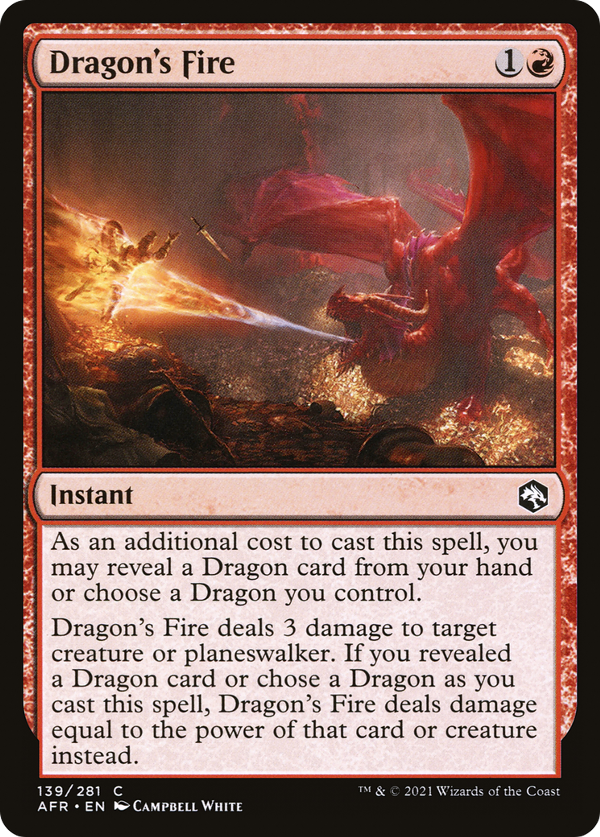 Dragon's Fire — Adventures in the Forgotten Realms — Magic: The Gathering