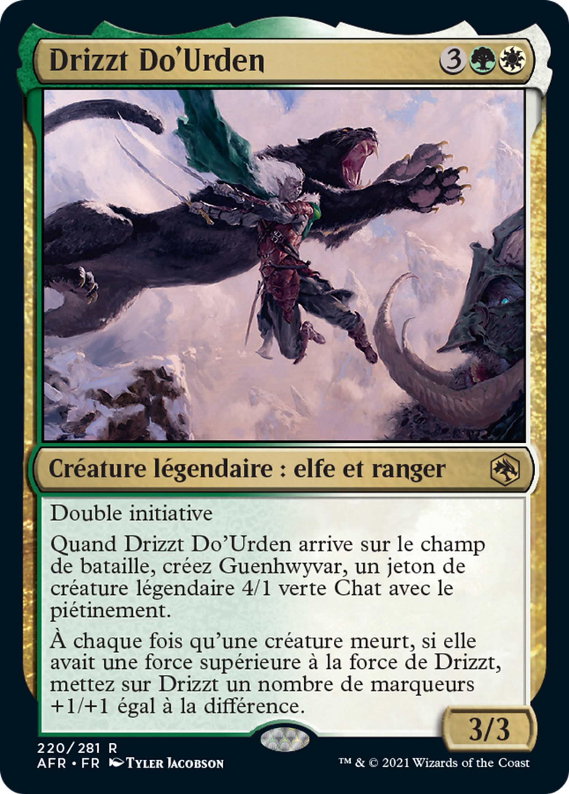 Drizzt Do'Urden — Adventures in the Forgotten Realms — Magic: The Gathering