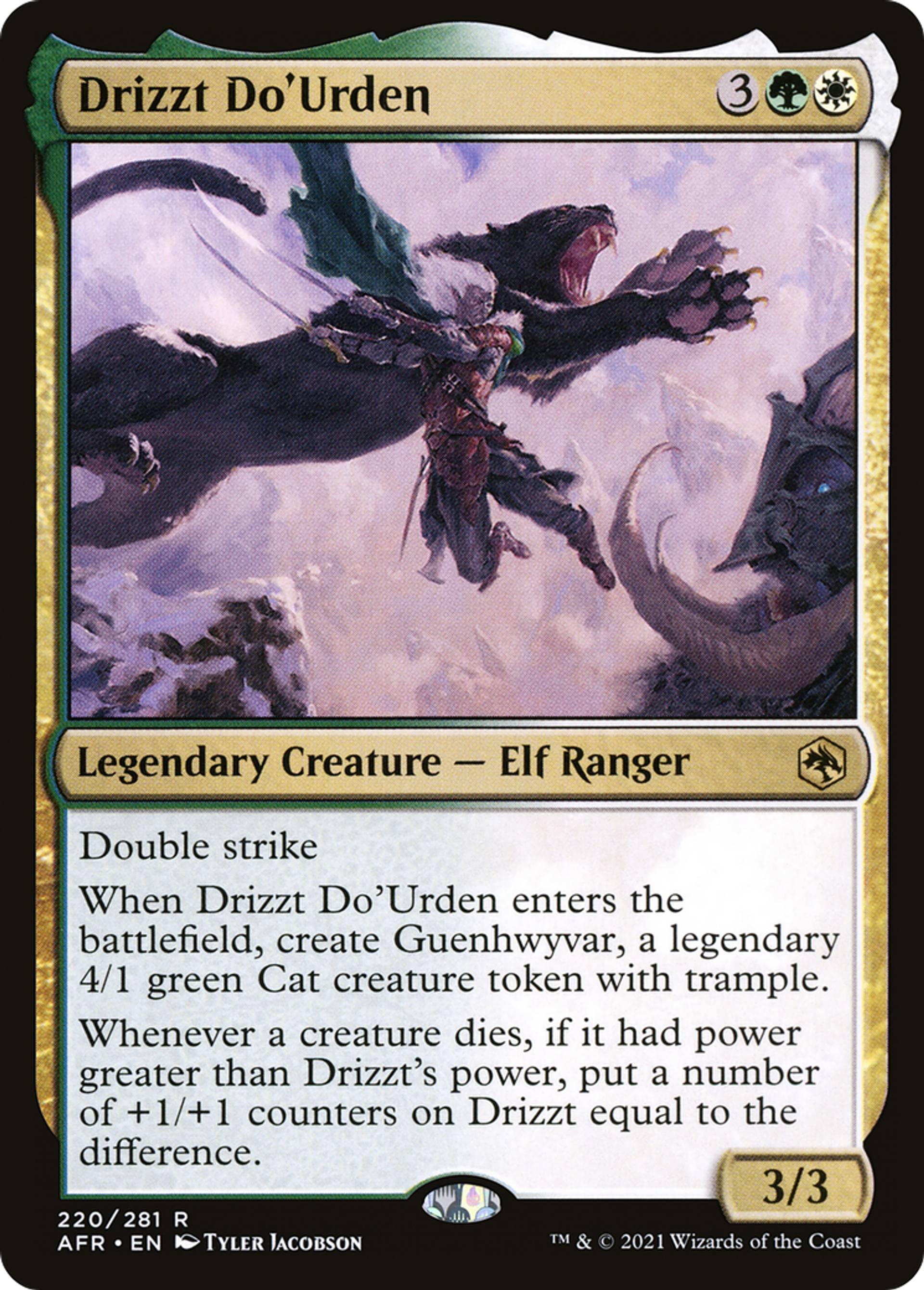 Drizzt Do'Urden — Adventures in the Forgotten Realms — Magic: The Gathering