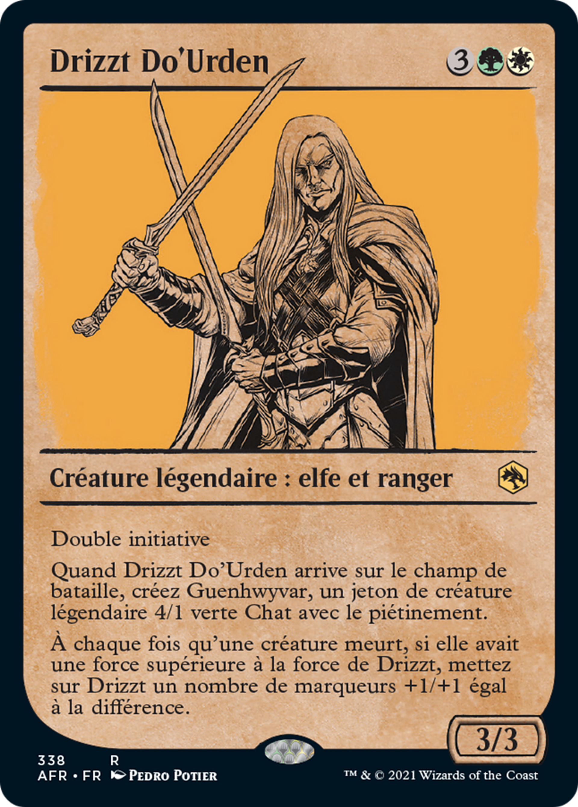 Drizzt Do'Urden — Adventures in the Forgotten Realms — Magic: The Gathering