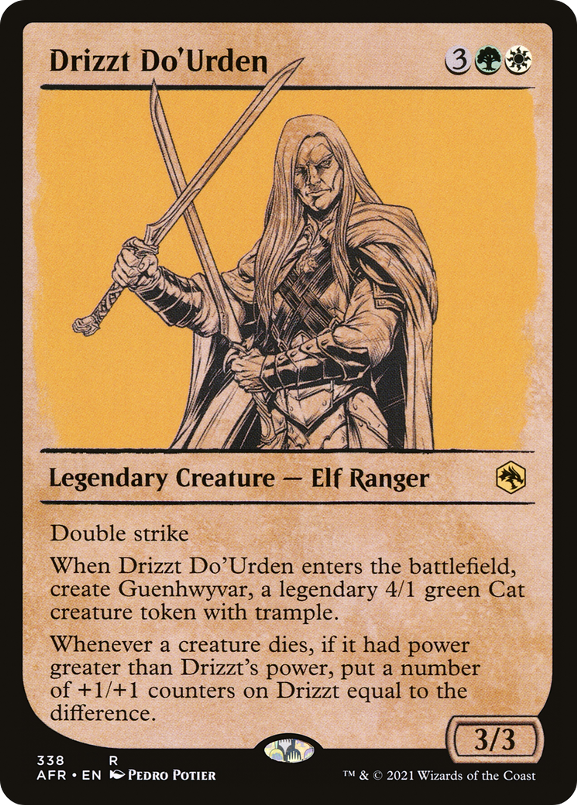 Drizzt Do'Urden — Adventures in the Forgotten Realms — Magic: The Gathering