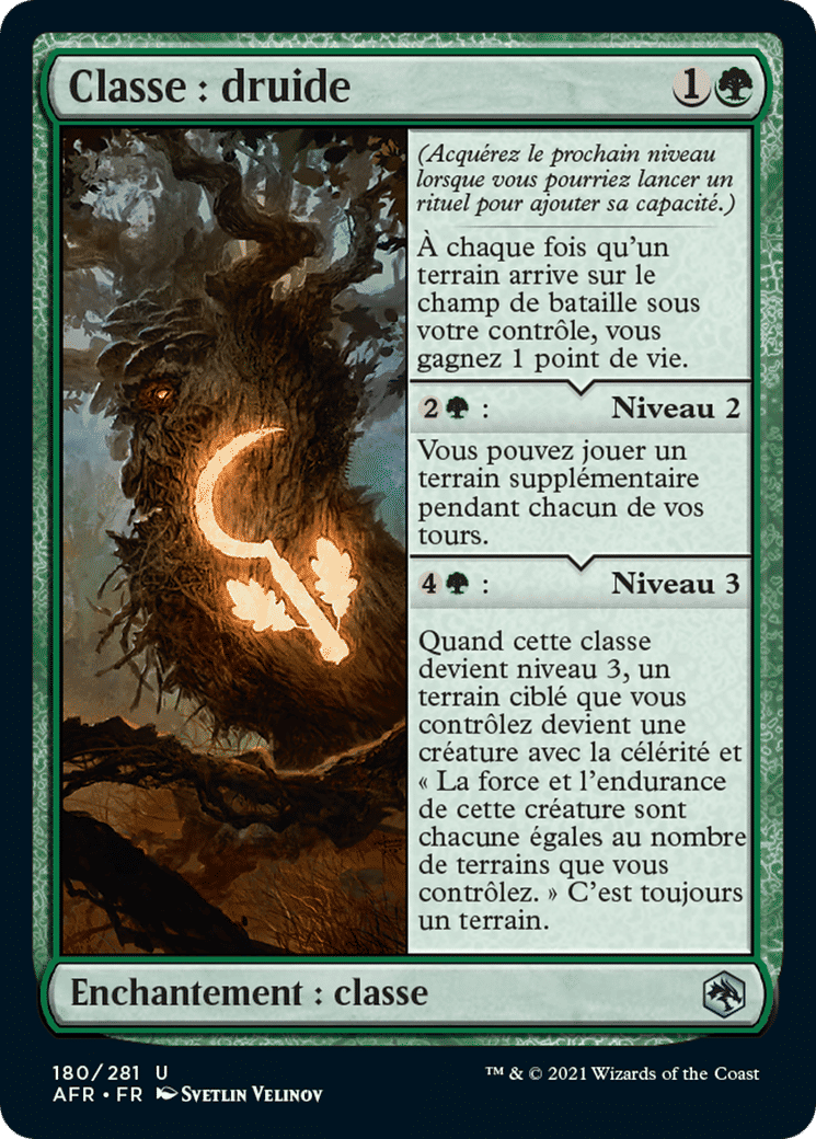 Classe : druide — Adventures in the Forgotten Realms — Magic: The Gathering