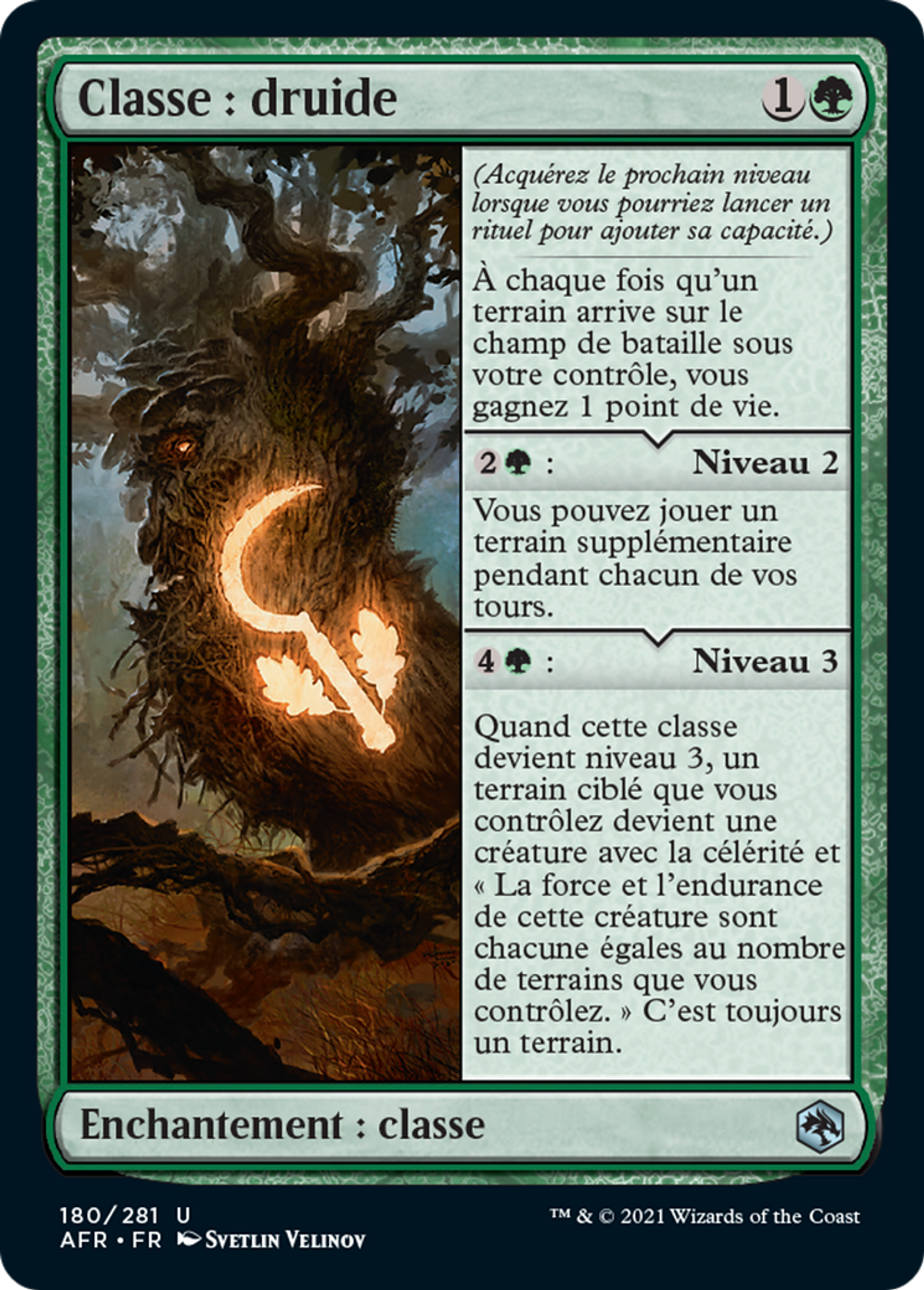Classe : druide — Adventures in the Forgotten Realms — Magic: The Gathering