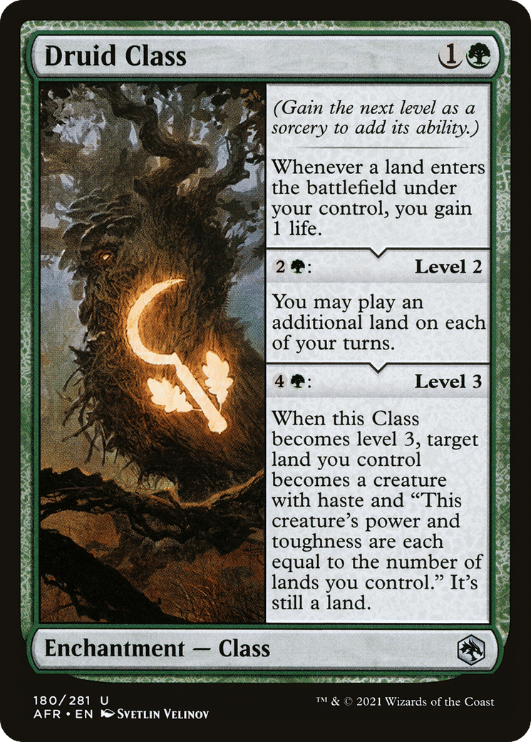Classe : druide — Adventures in the Forgotten Realms — Magic: The Gathering