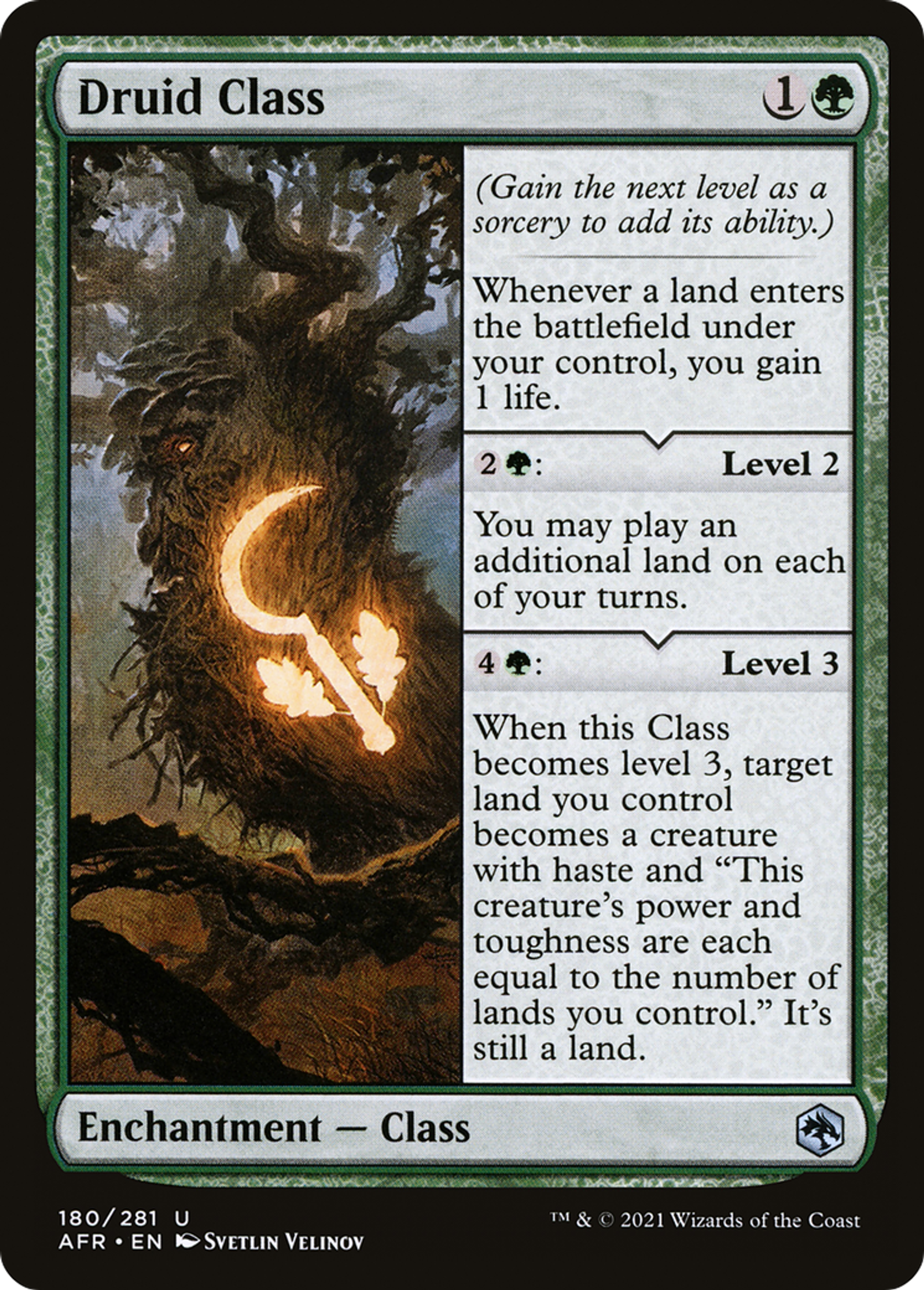 Druid Class — Adventures in the Forgotten Realms — Magic: The Gathering