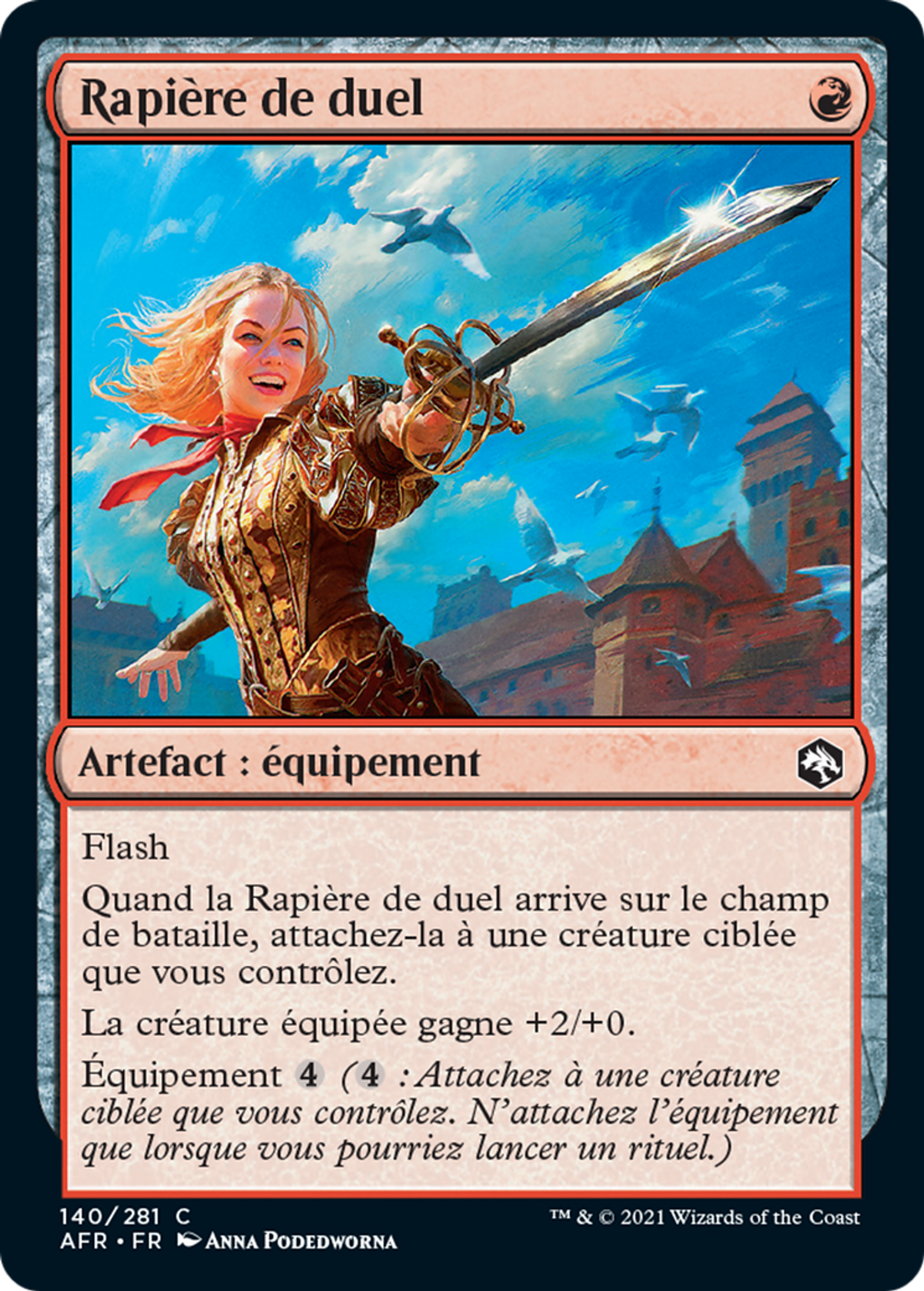 Rapière de duel — Adventures in the Forgotten Realms — Magic: The Gathering