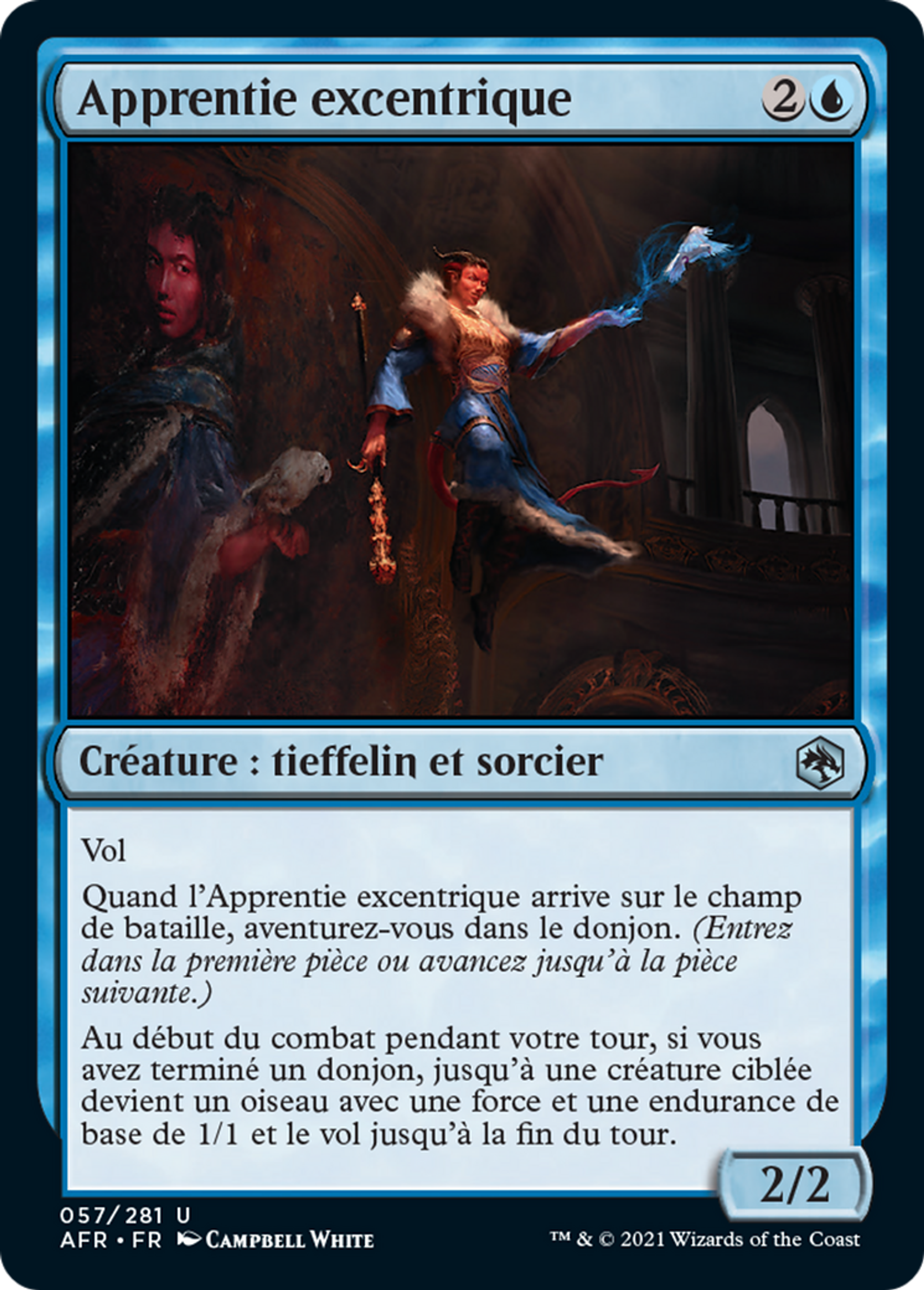 Apprentie excentrique — Adventures in the Forgotten Realms — Magic: The Gathering