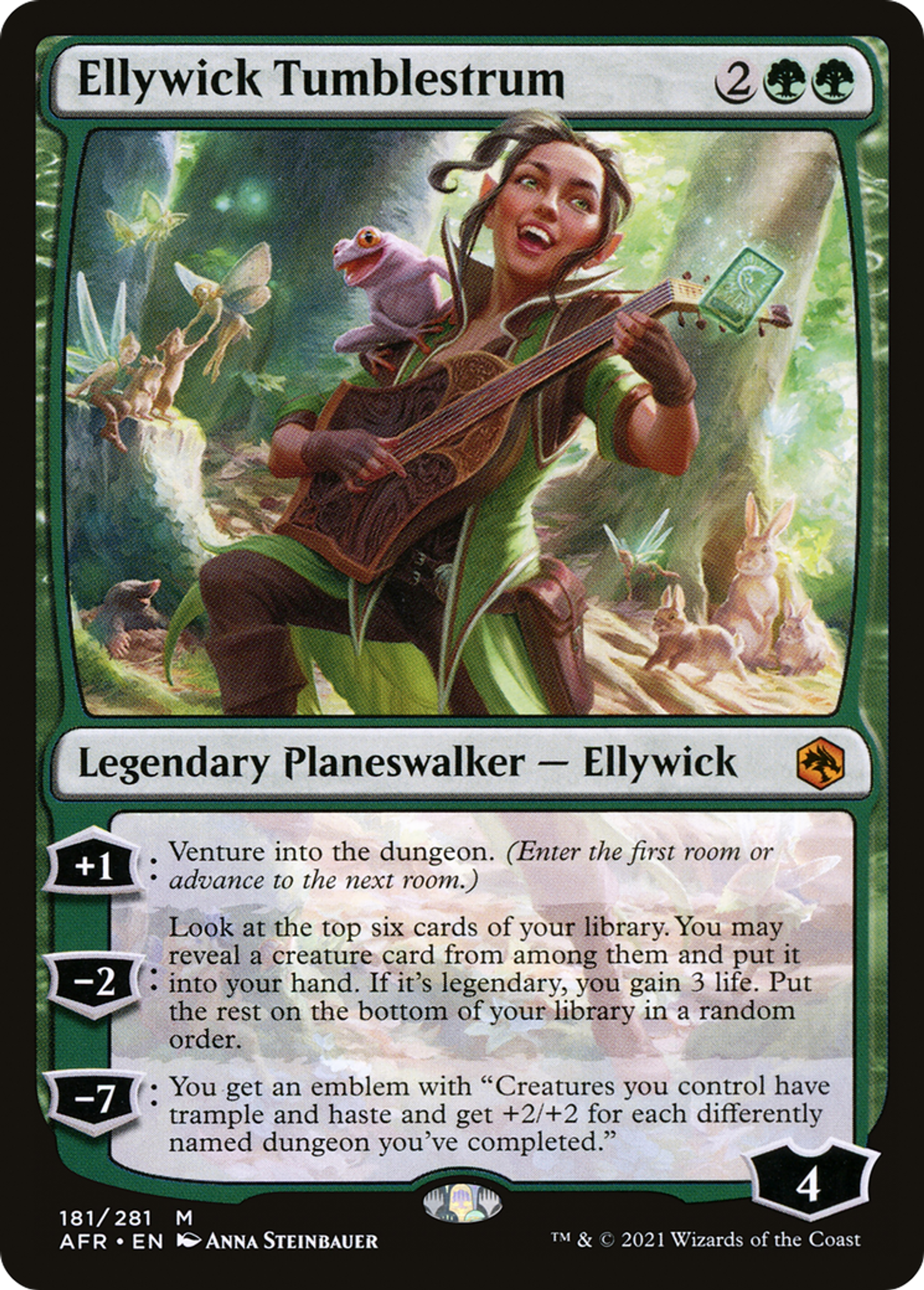 Ellywick Tumblestrum — Adventures in the Forgotten Realms — Magic: The Gathering