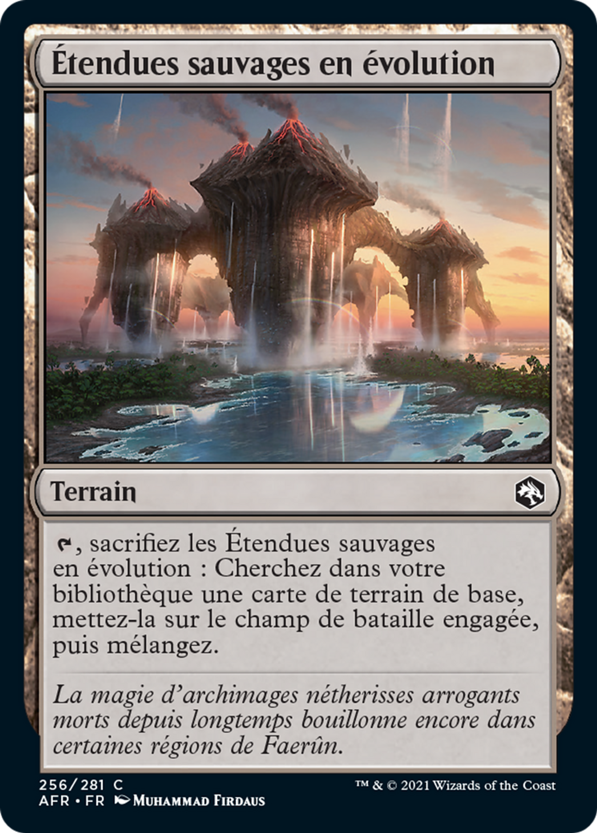 Étendues sauvages en évolution — Adventures in the Forgotten Realms — Magic: The Gathering