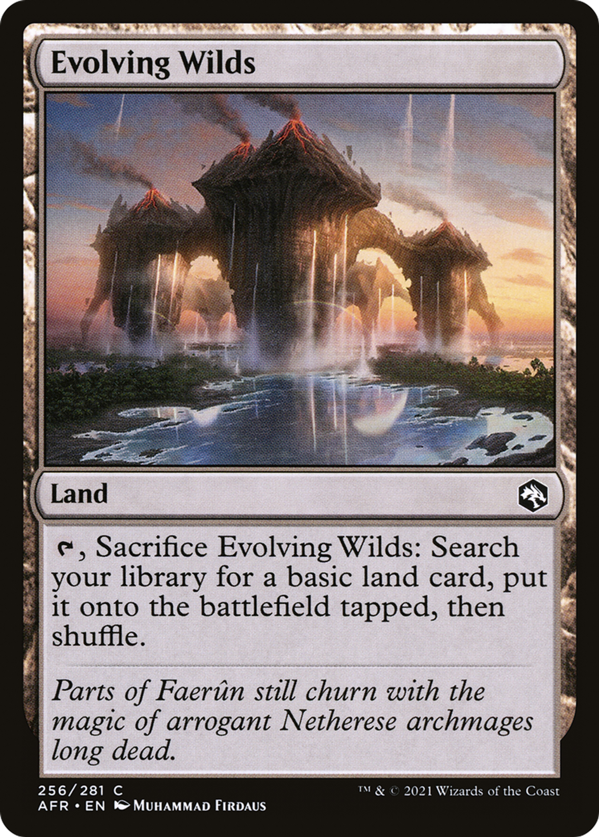 Evolving Wilds — Adventures in the Forgotten Realms — Magic: The Gathering