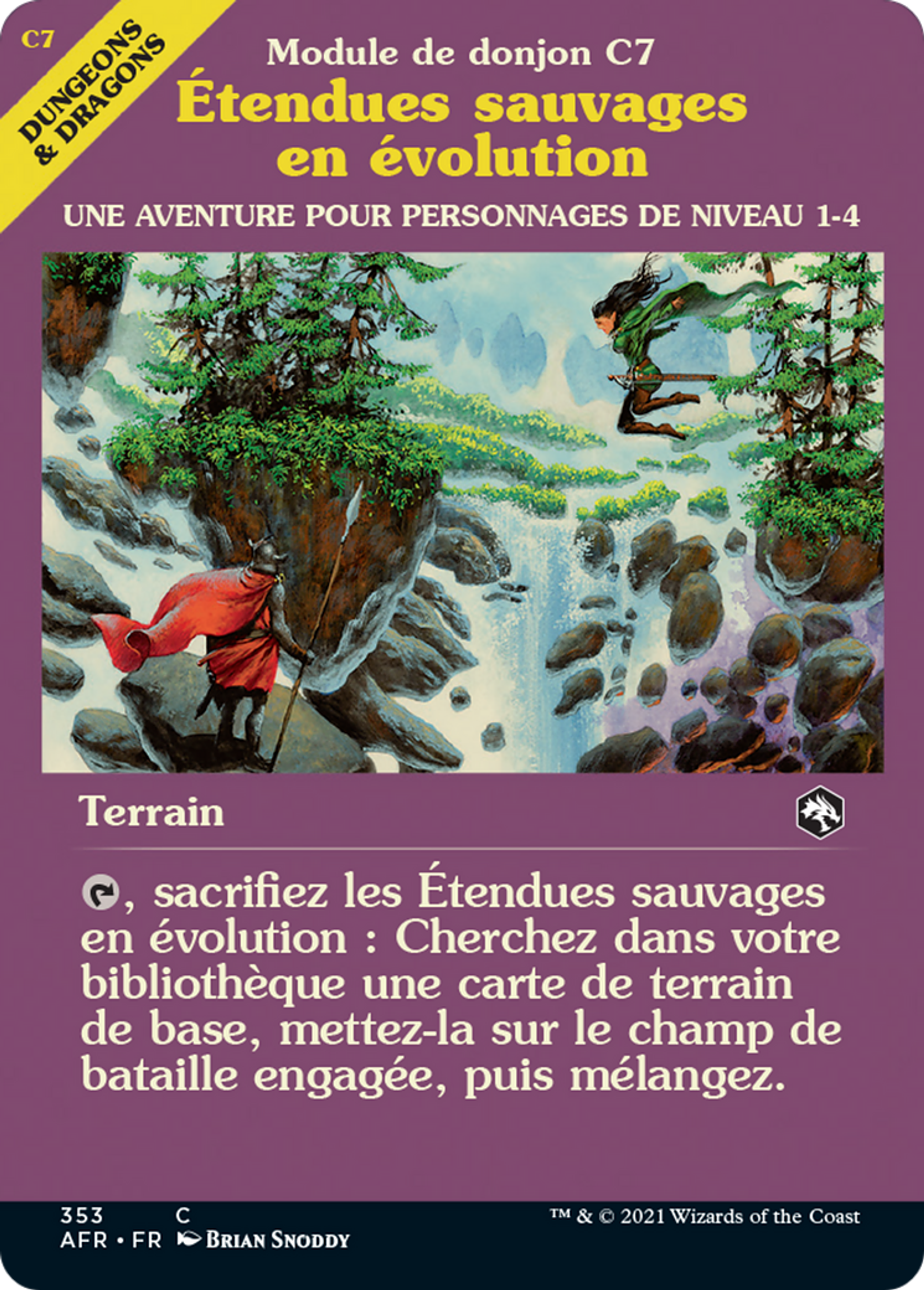 Étendues sauvages en évolution — Adventures in the Forgotten Realms — Magic: The Gathering