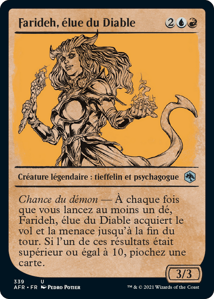 Farideh, élue du Diable — Adventures in the Forgotten Realms — Magic: The Gathering