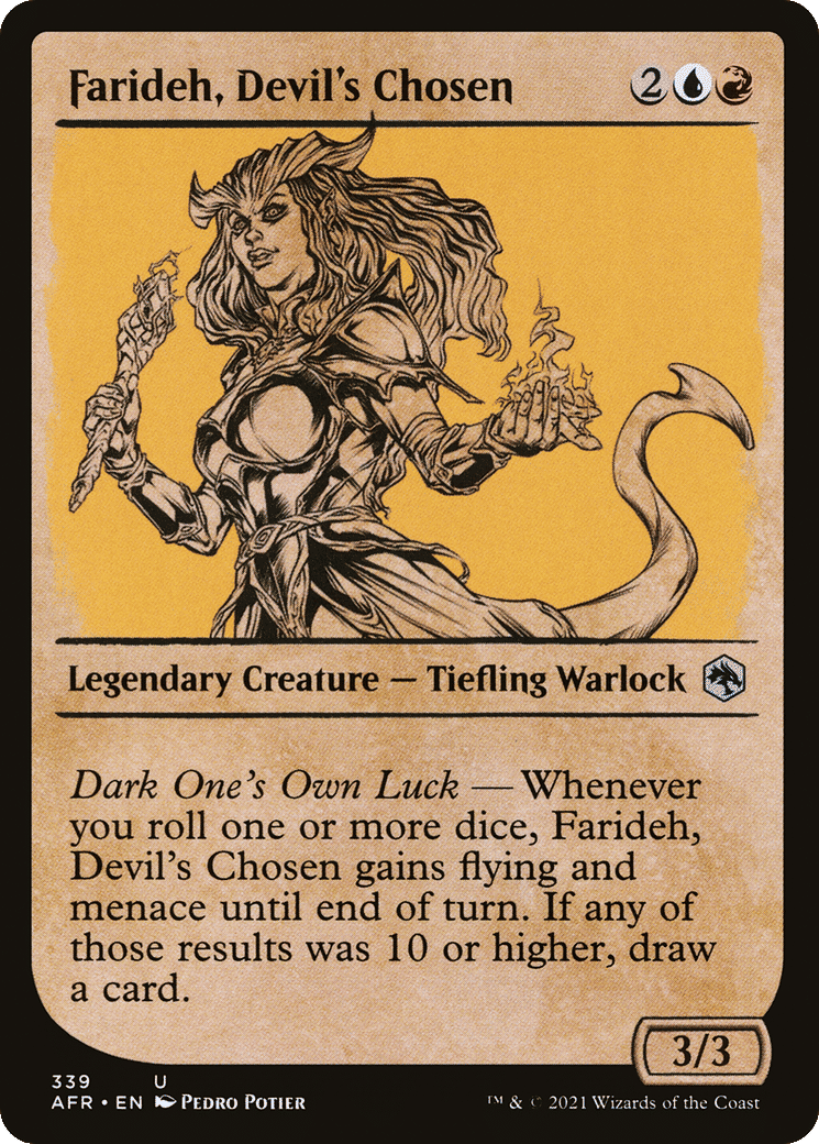 Farideh, Devil's Chosen — Adventures in the Forgotten Realms — Magic: The Gathering