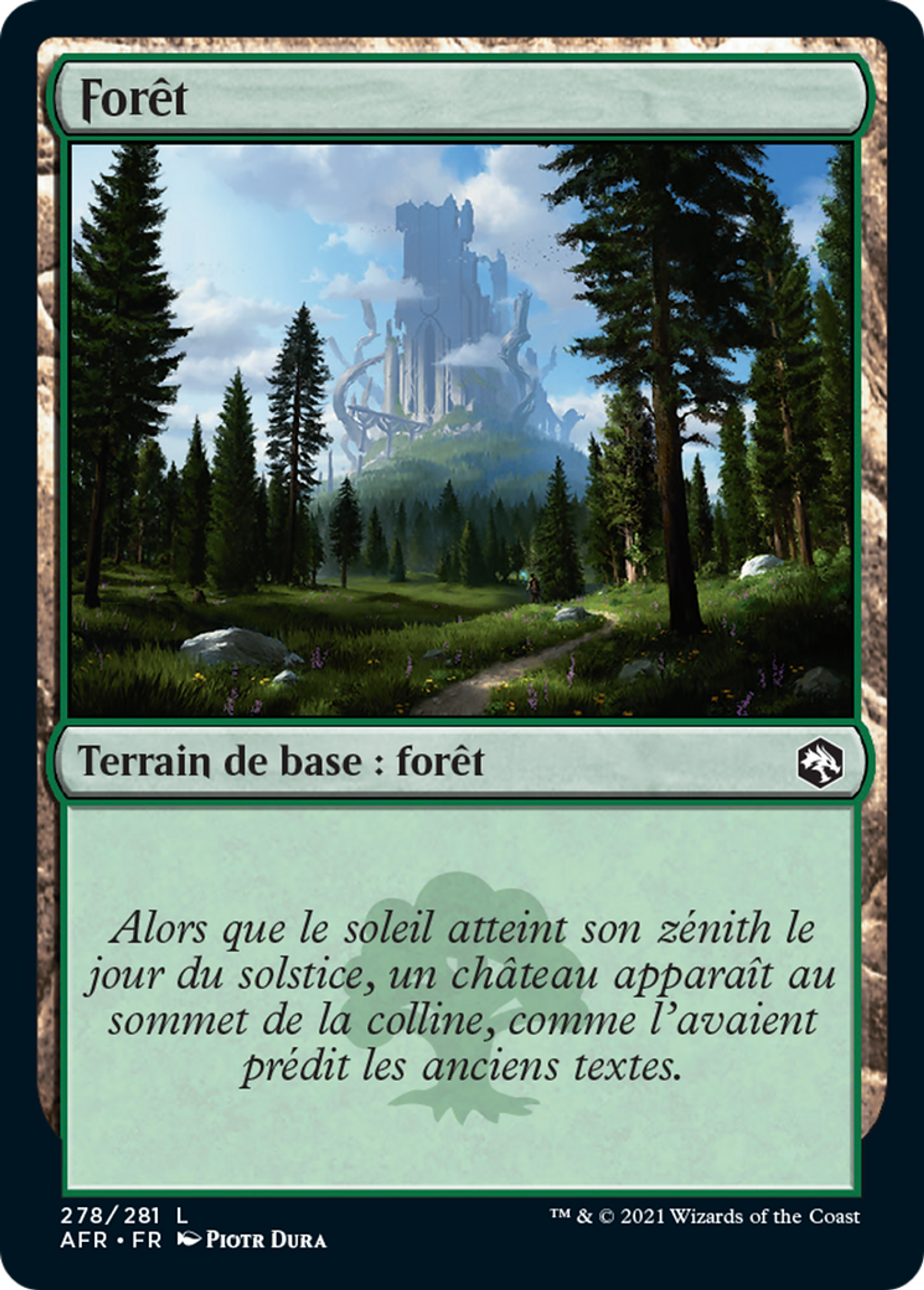Forêt — Adventures in the Forgotten Realms — Magic: The Gathering