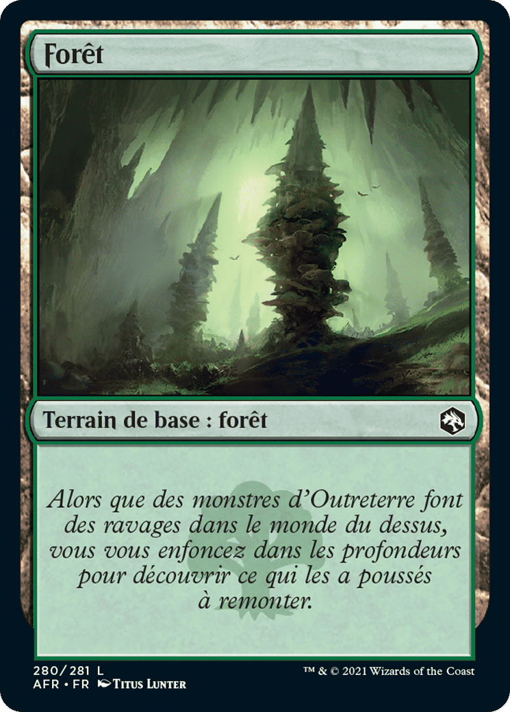 Forêt — Adventures in the Forgotten Realms — Magic: The Gathering