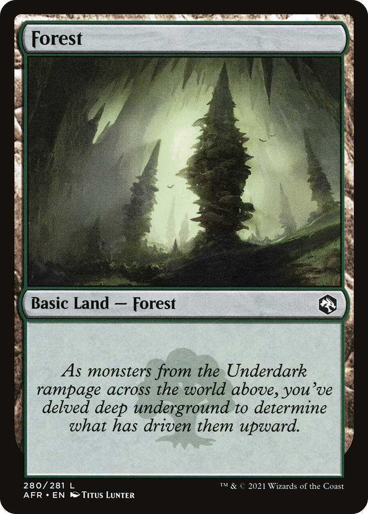 Forest — Adventures in the Forgotten Realms — Magic: The Gathering